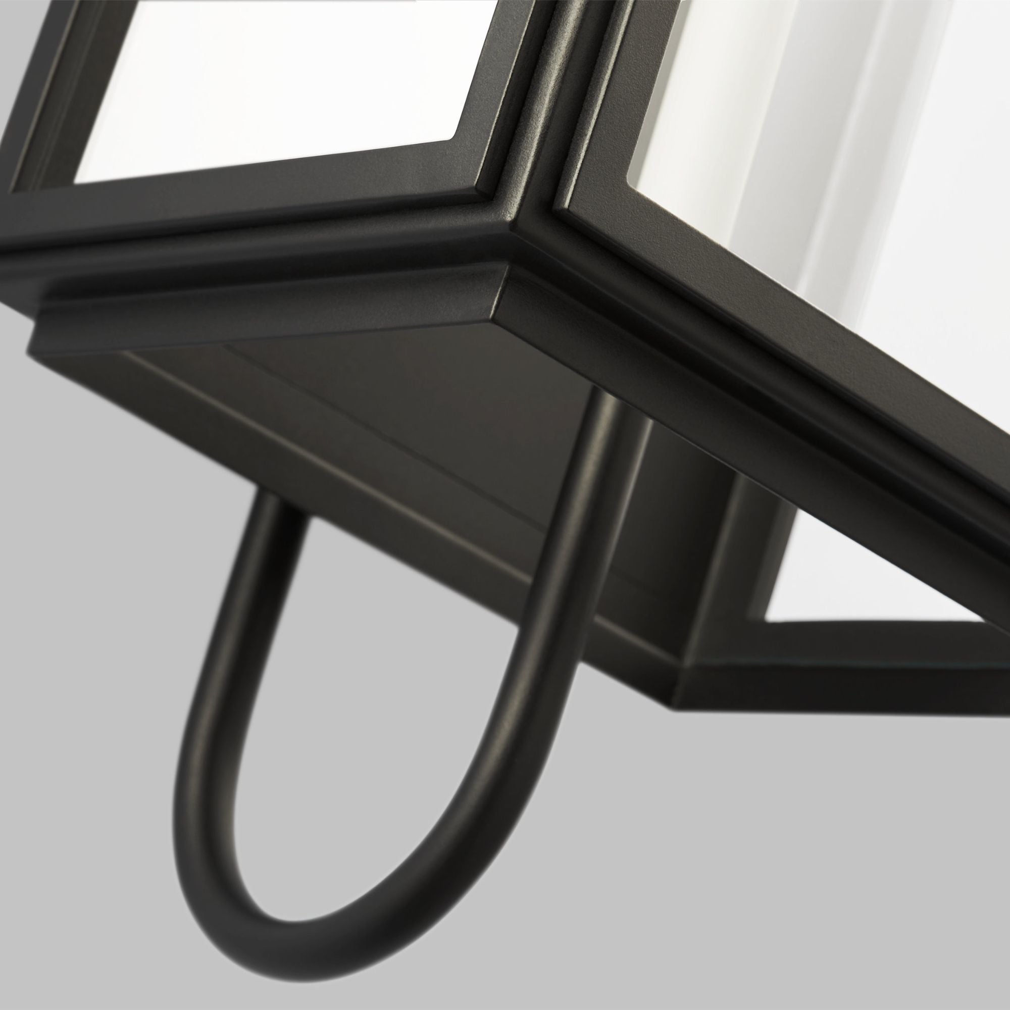 Lauren Ralph Lauren Edgar Large Wall Lantern in Textured Black