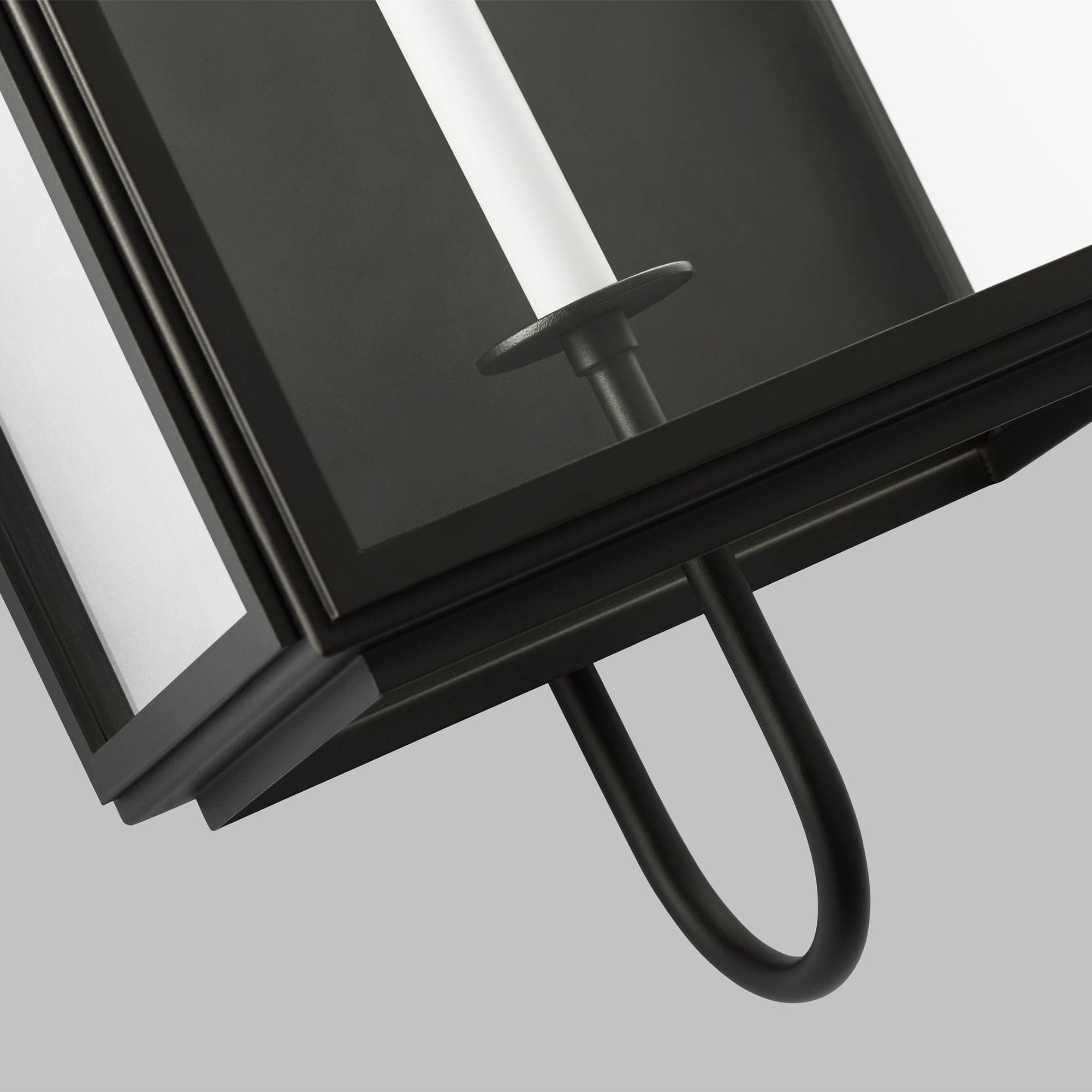 Lauren Ralph Lauren Edgar Extra Large Wall Lantern in Textured Black