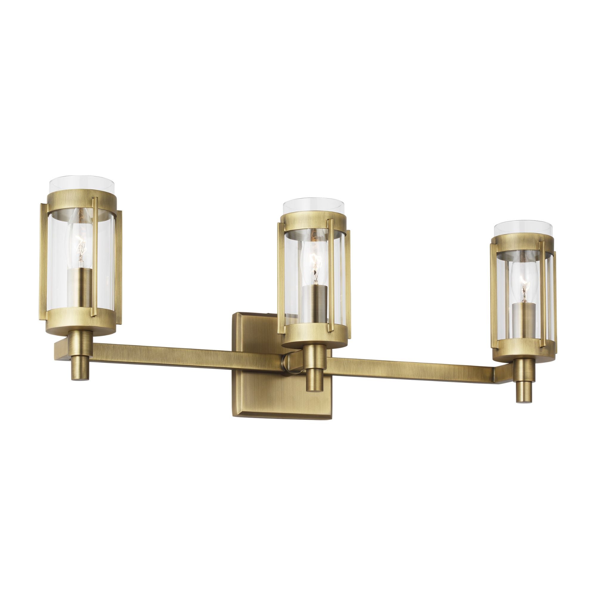 Lauren Ralph Lauren Flynn 3 - Light Vanity in Time Worn Brass