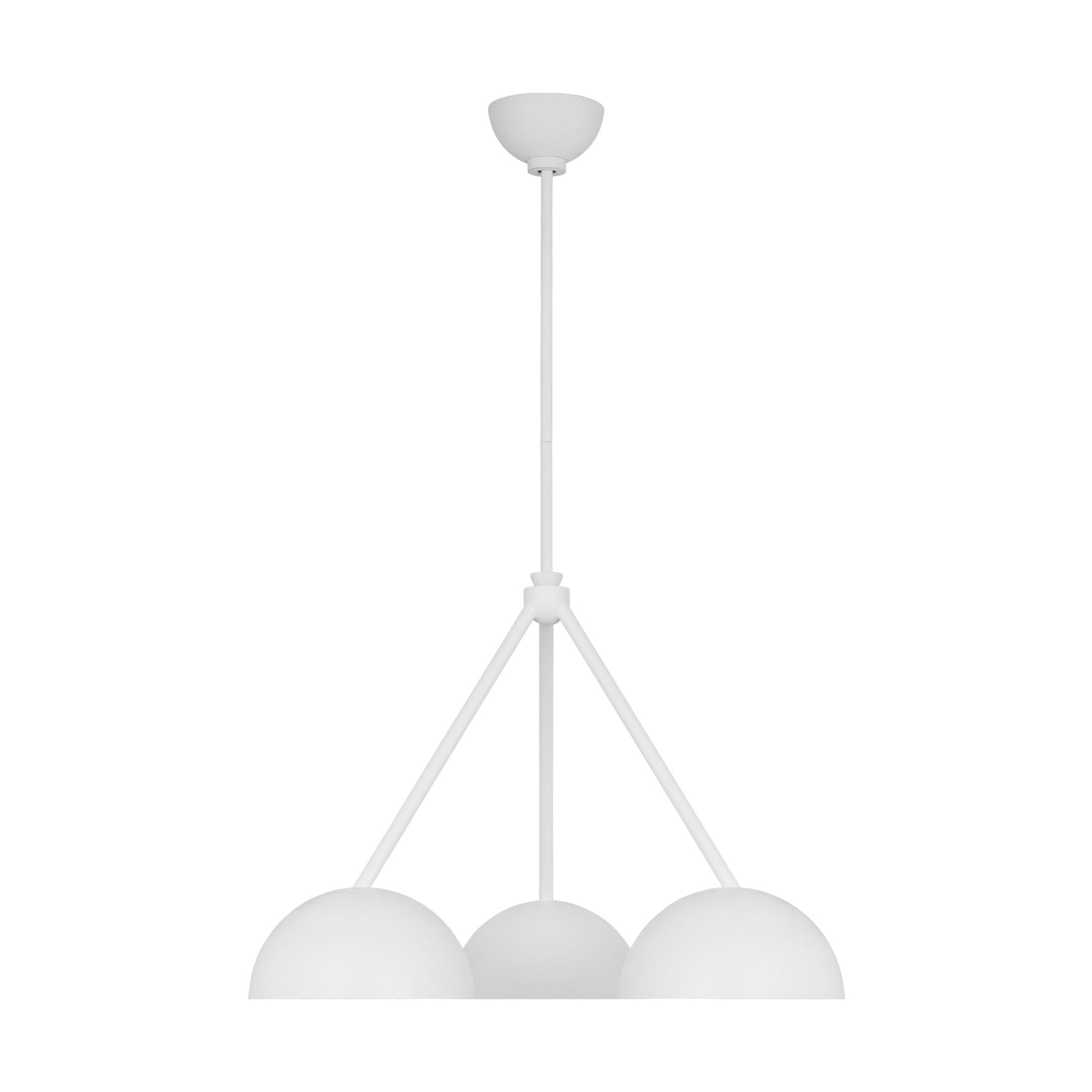 Christiane Lemieux Beaunay Medium Chandelier in Cast Plaster