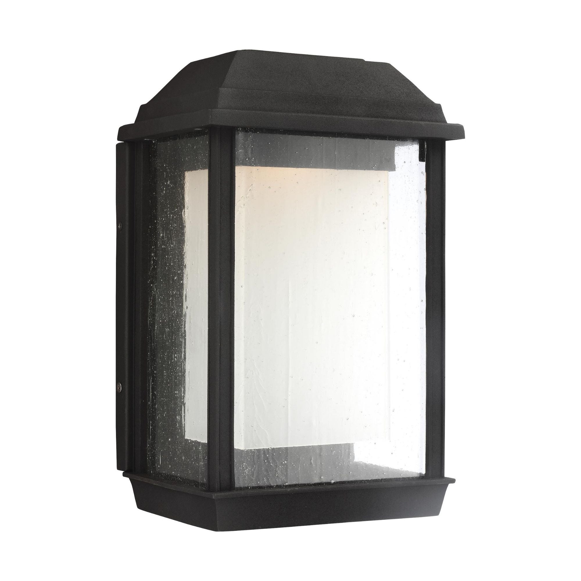 Sean Lavin McHenry Medium LED Lantern in Textured Black
