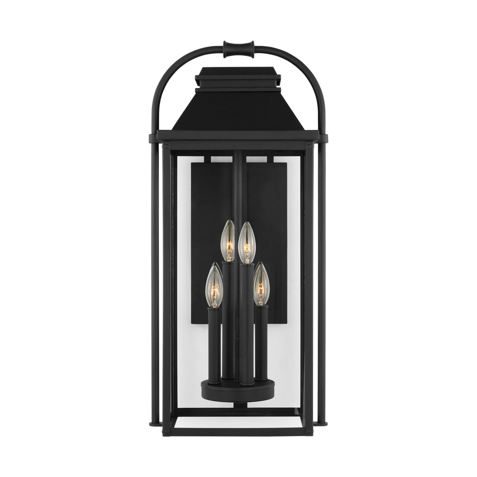 Sean Lavin Wellsworth Large Lantern in Textured Black