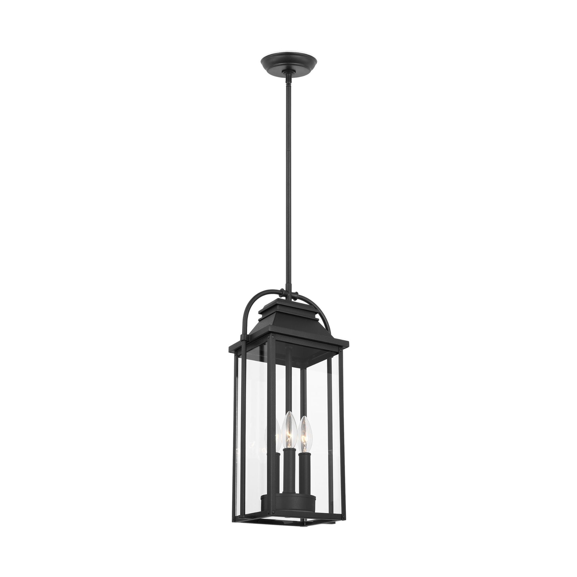 Sean Lavin Wellsworth Medium Pendant in Textured Black