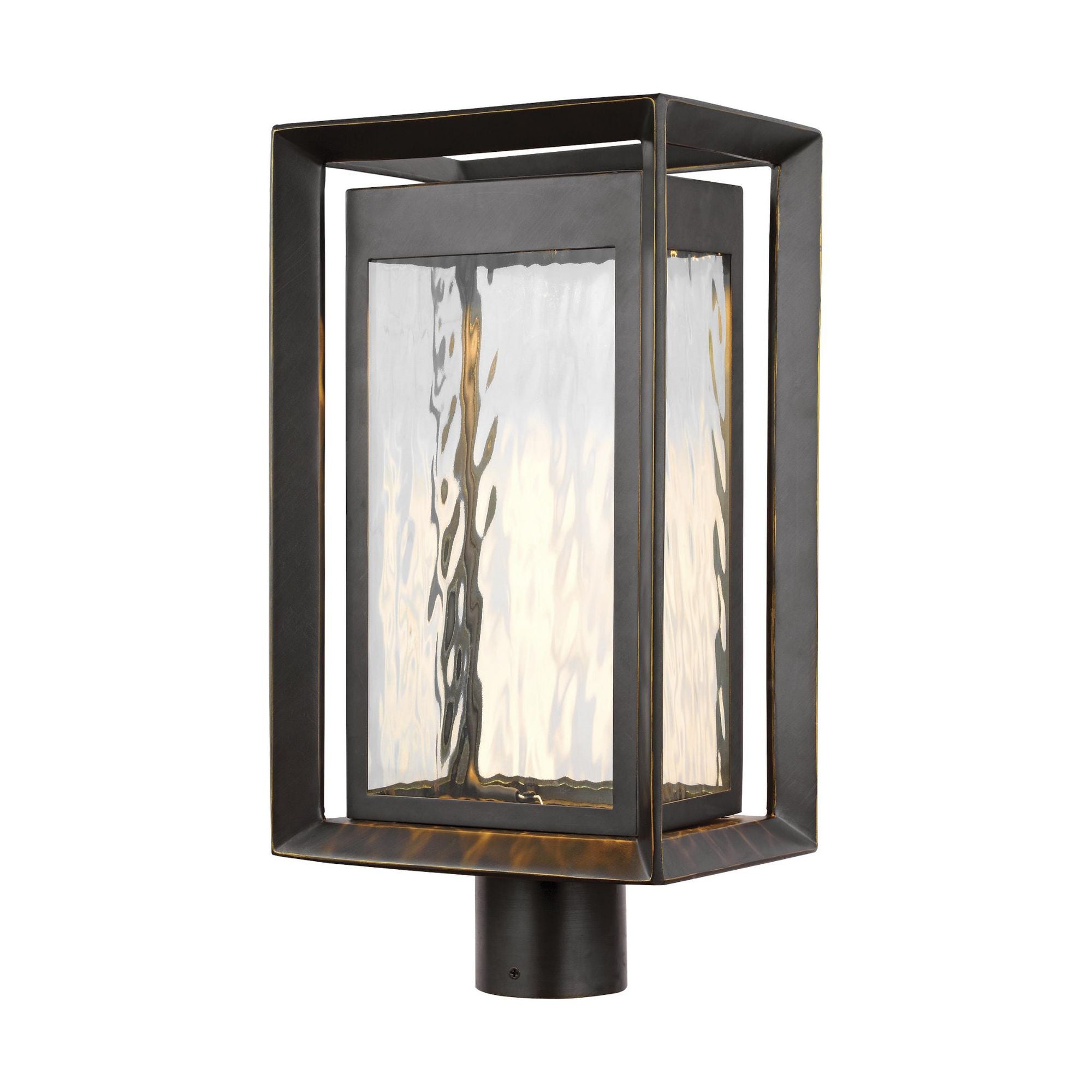 Sean Lavin Urbandale Large LED Post Lantern in Antique Bronze