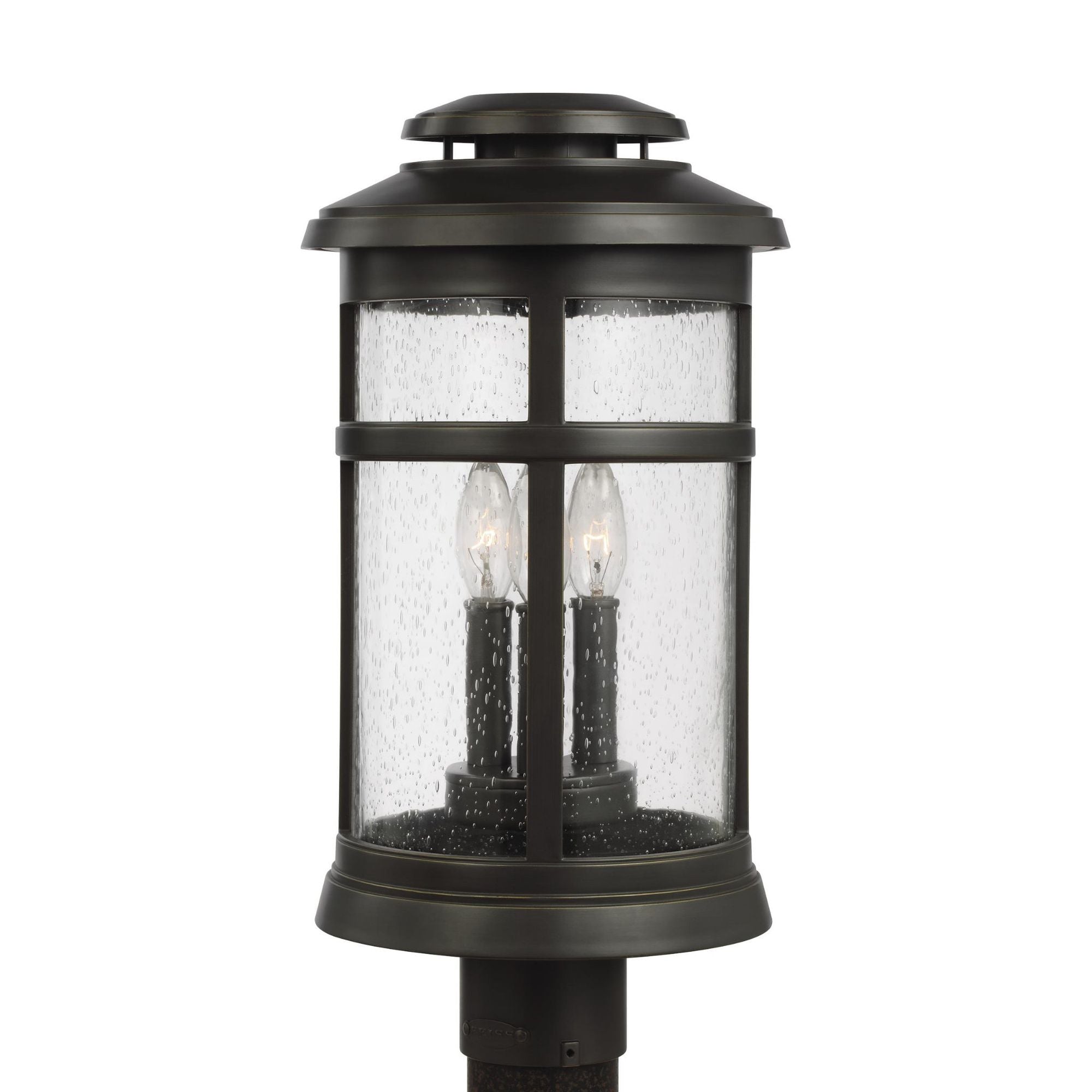 Sean Lavin Newport Post Lantern in Antique Bronze