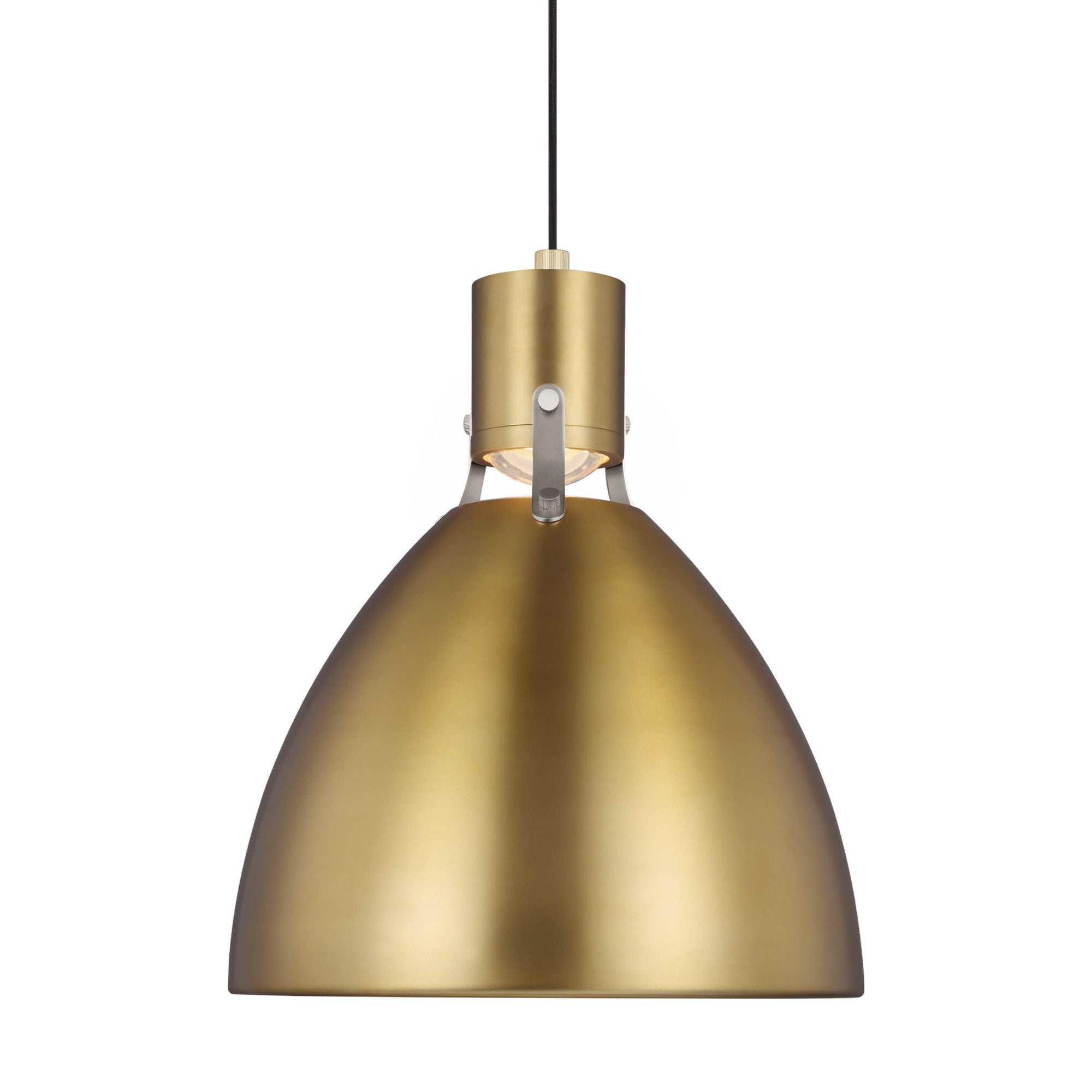Sean Lavin Brynne Small LED Pendant in Burnished Brass