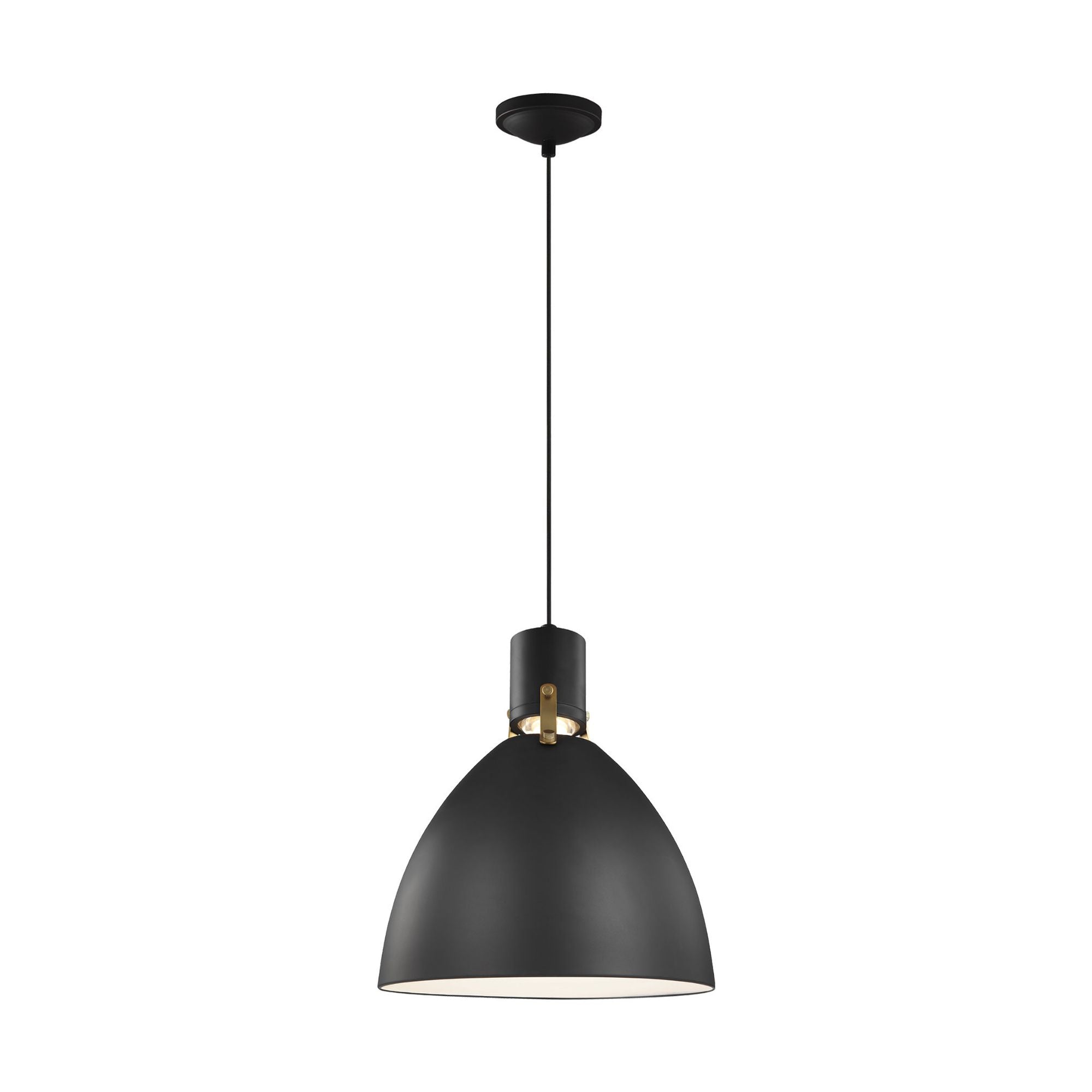 Sean Lavin Brynne Small LED Pendant in Matte Black