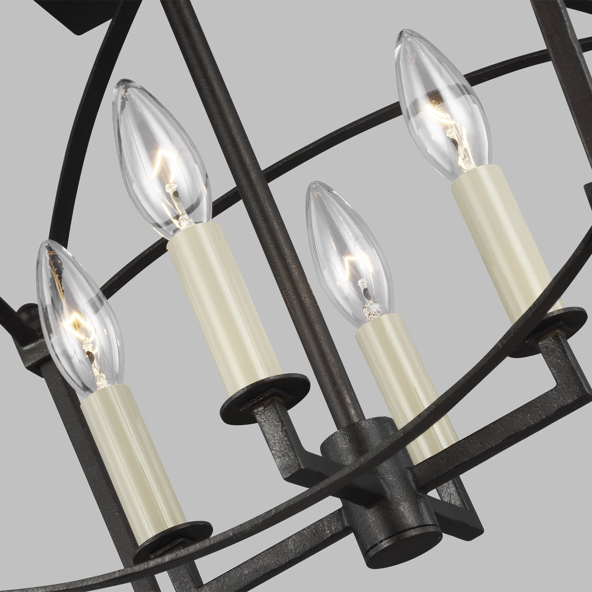 Sean Lavin Thayer Semi-Flush Mount in Smith Steel