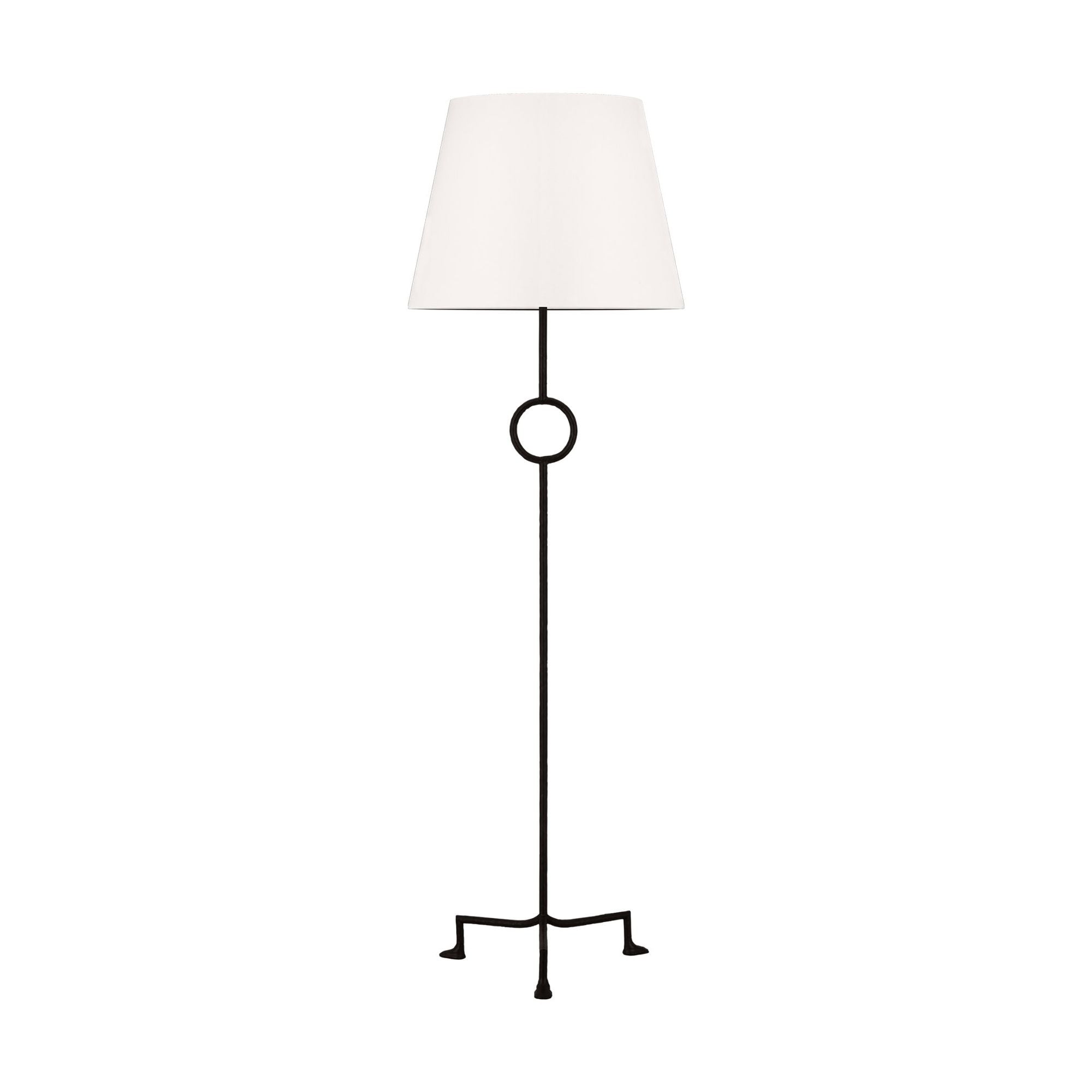 Thom Filicia Montour Large Floor Lamp in Aged Iron