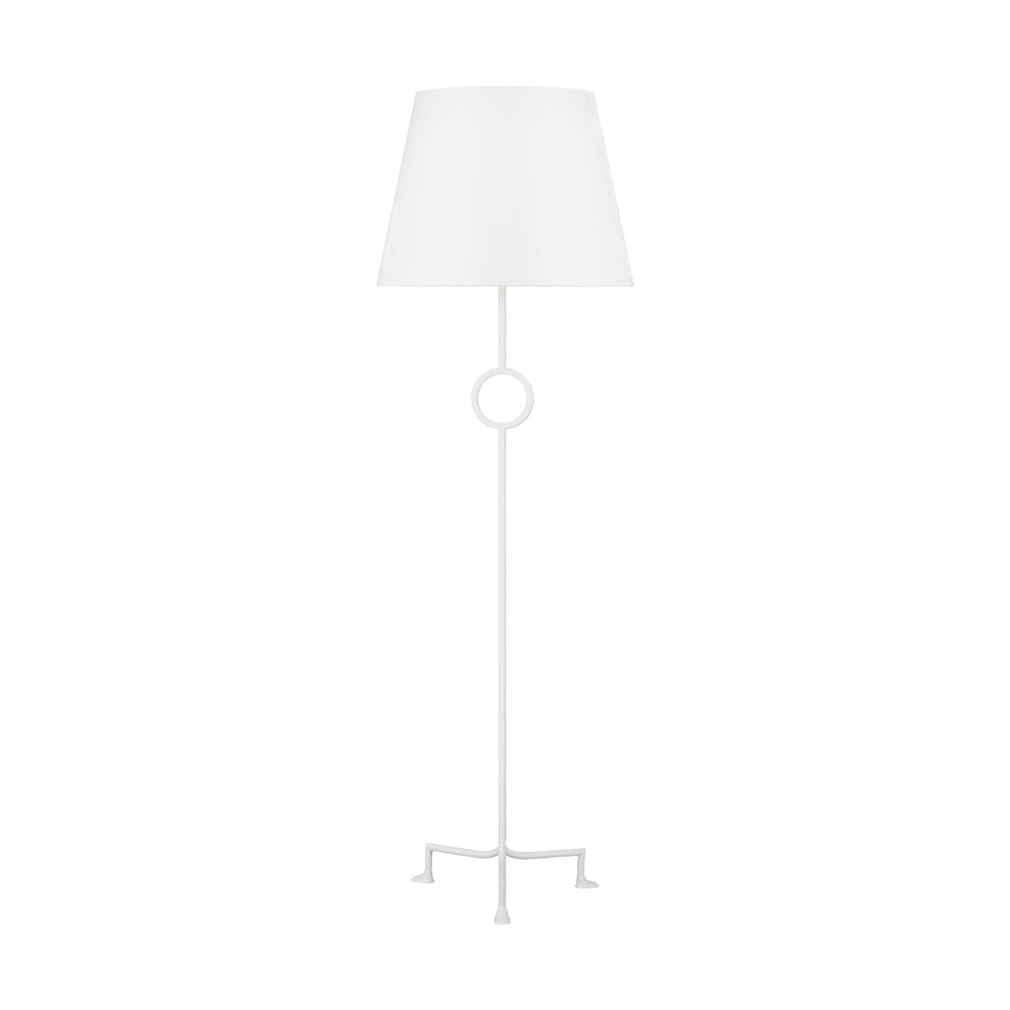 Thom Filicia Montour Large Floor Lamp in Matte White