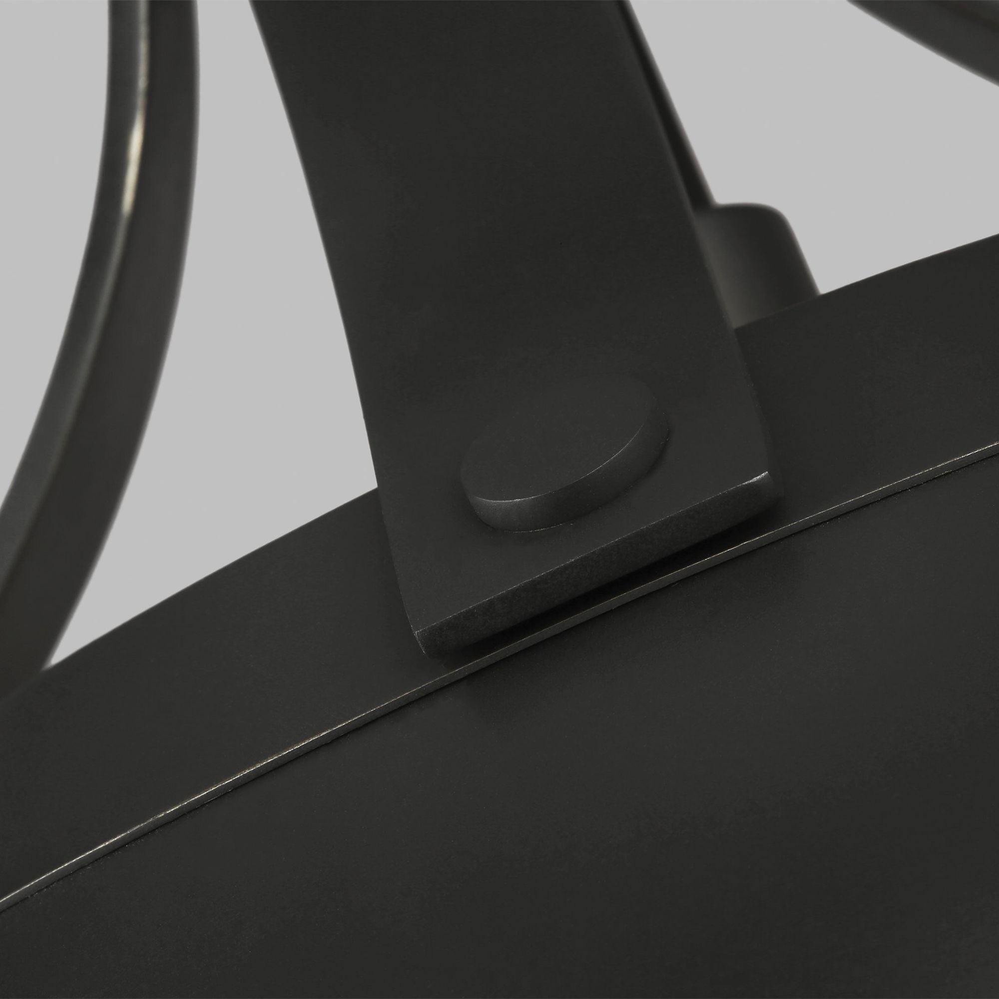 Thomas O'Brien Logan Large Pendant in Aged Iron