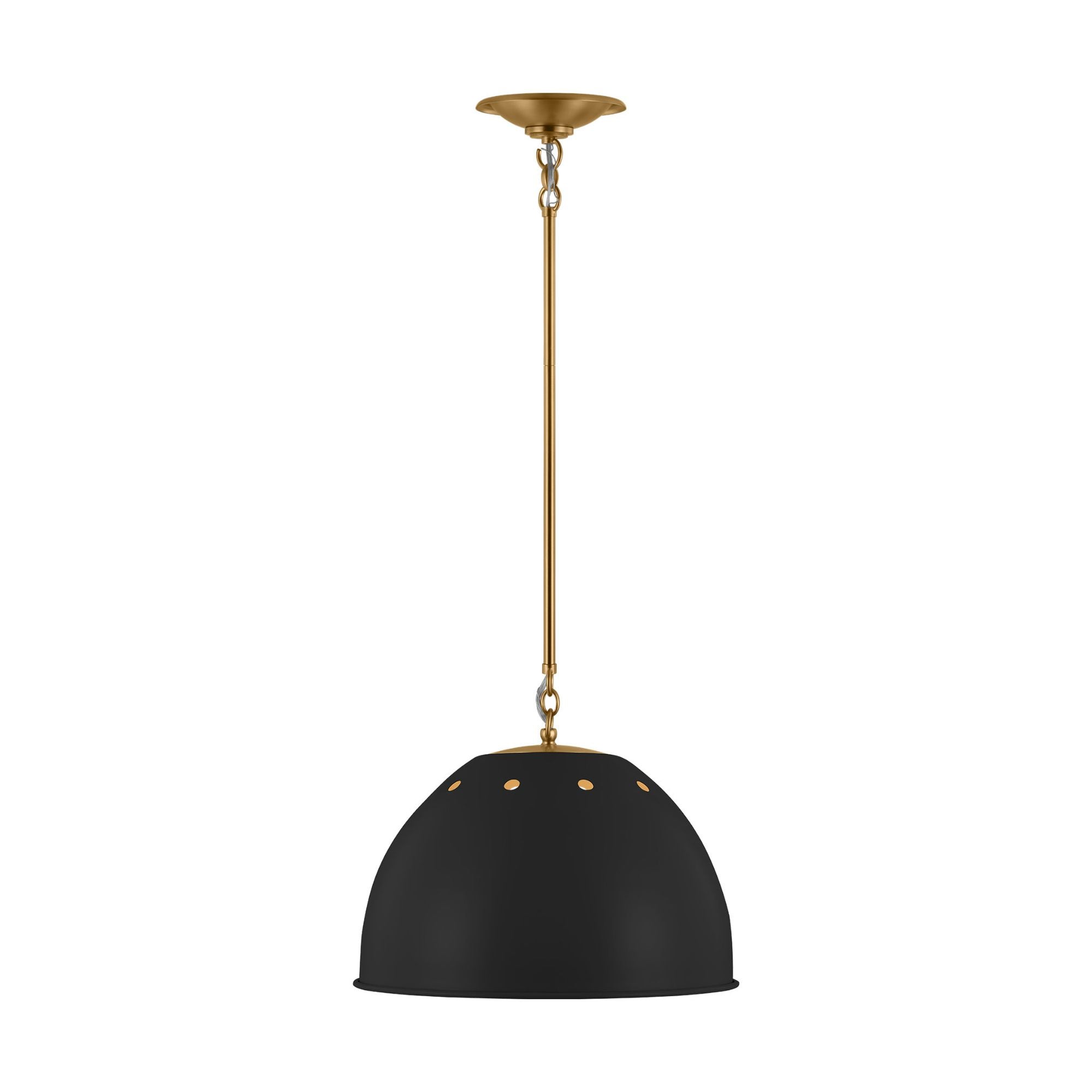 Thomas O'Brien Robbie Large Pendant in Midnight Black