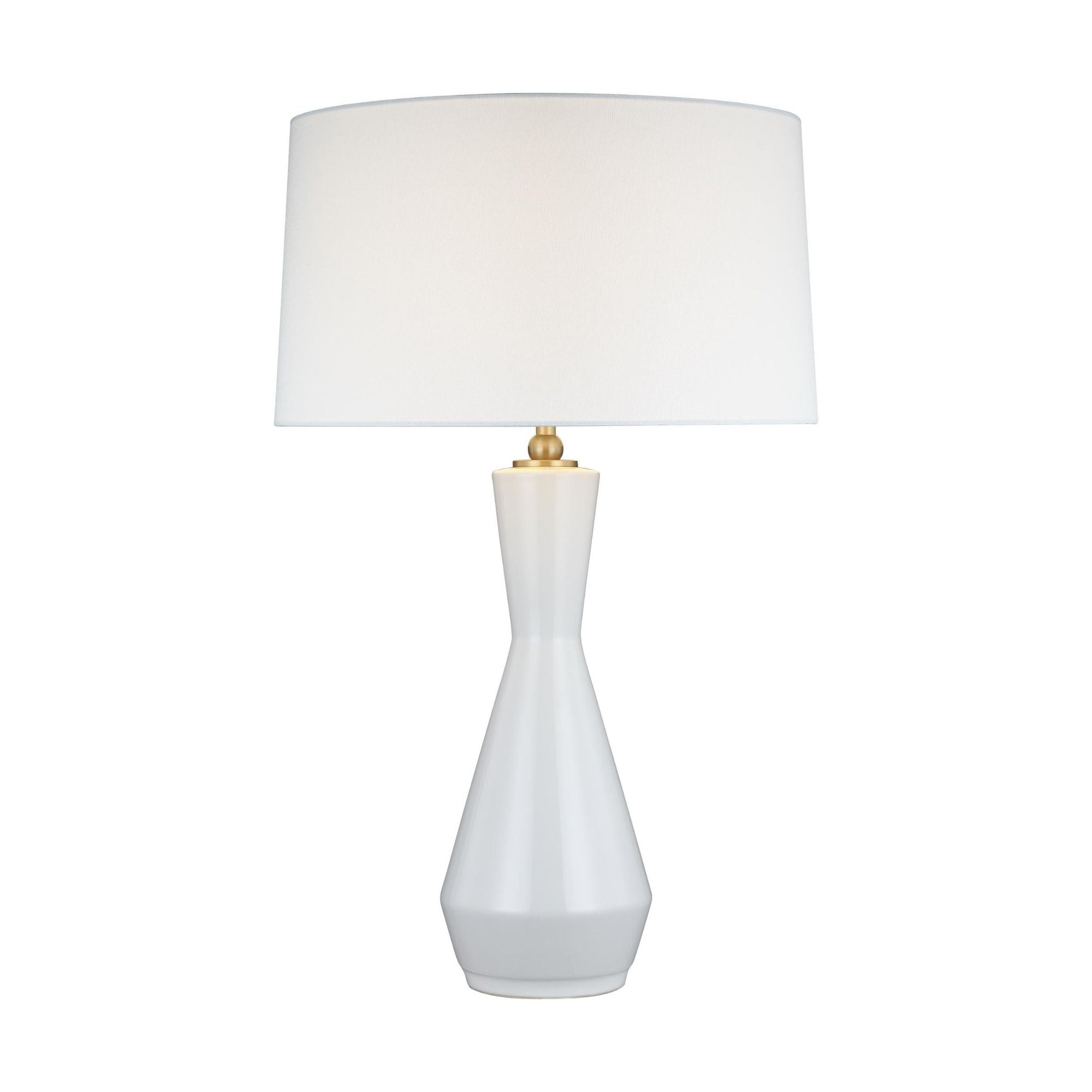 Thomas O'Brien Jens Table Lamp in Soft Ivory