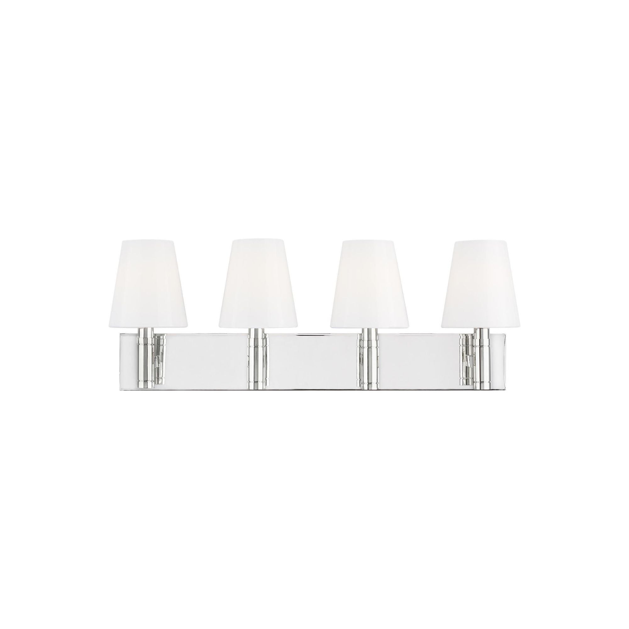 Thomas O'Brien Beckham Classic 4 - Light Vanity in Polished Nickel