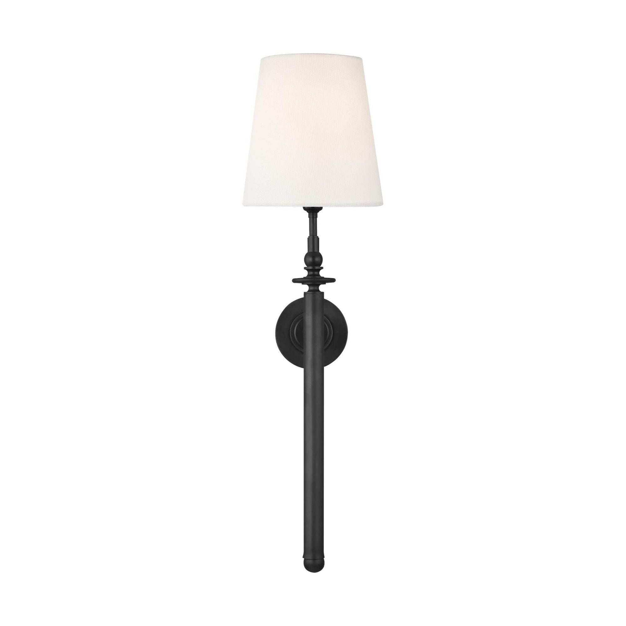 Thomas O'Brien Capri Tail Sconce in Aged Iron