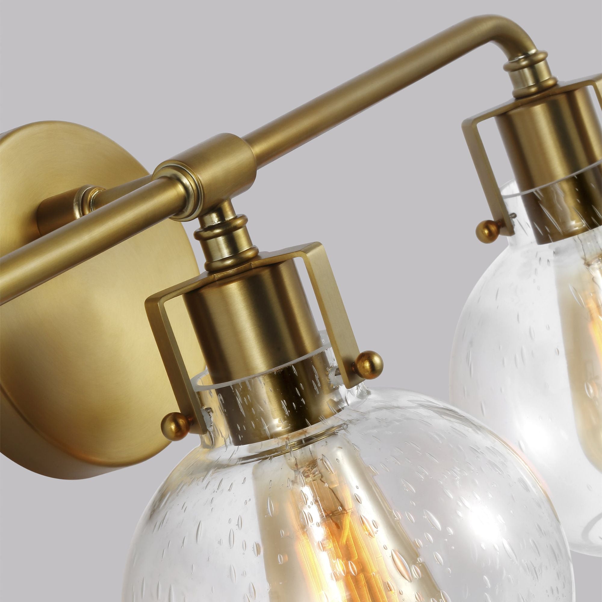 Sean Lavin Clara 3 - Light Vanity in Burnished Brass