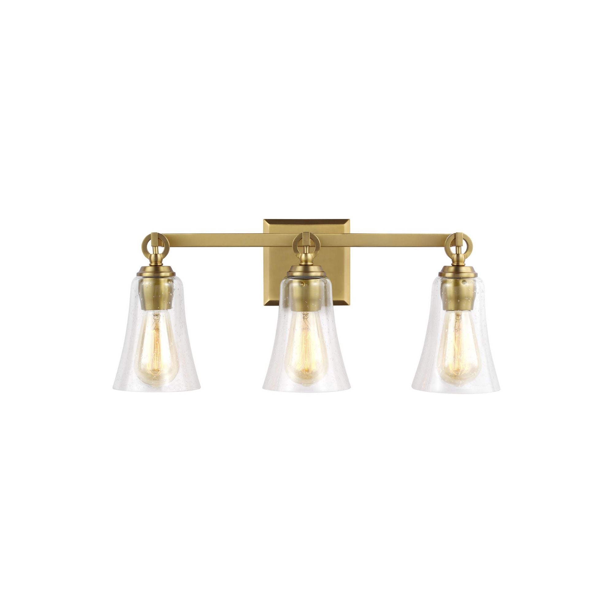 Sean Lavin Monterro 3 - Light Vanity in Burnished Brass