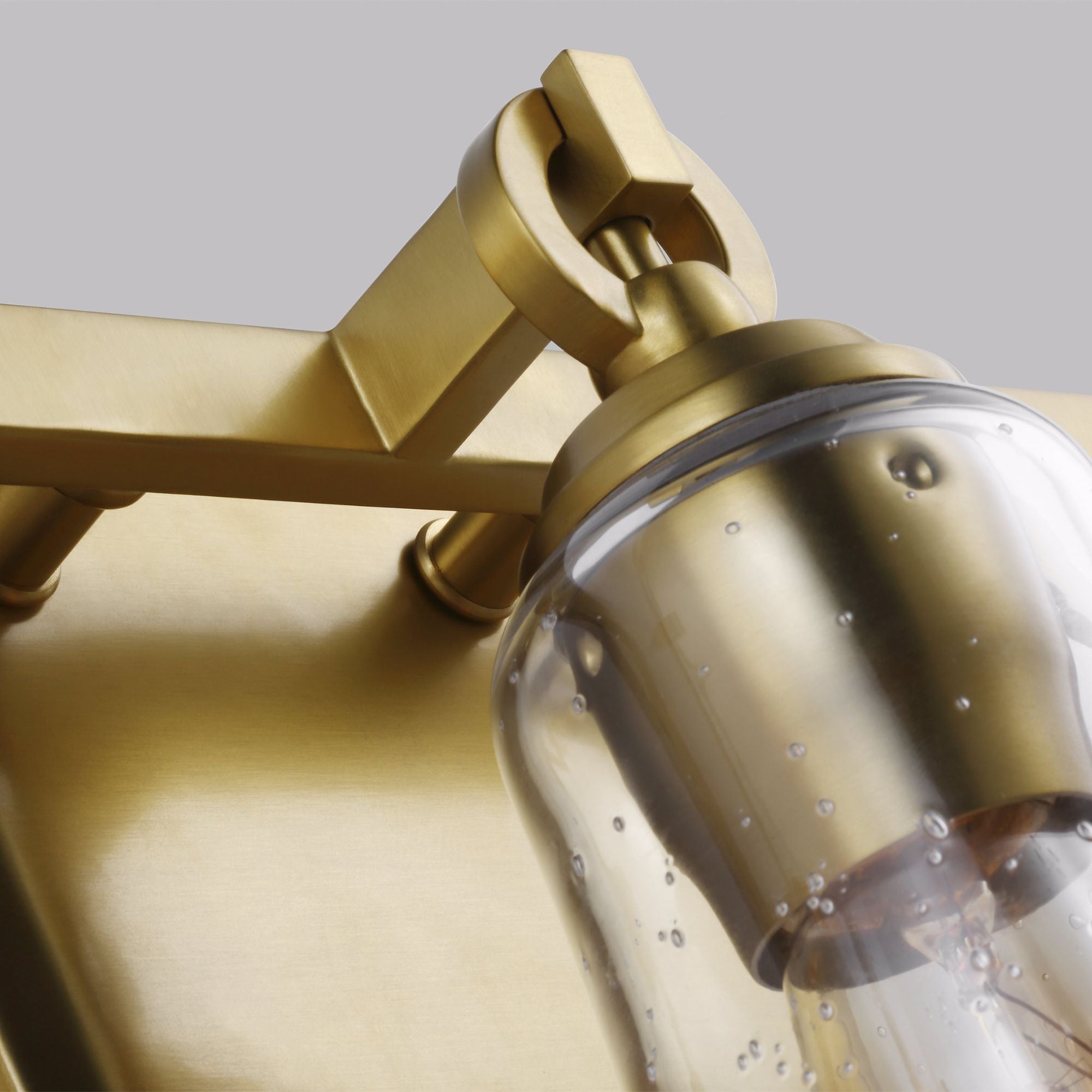 Sean Lavin Monterro 3 - Light Vanity in Burnished Brass