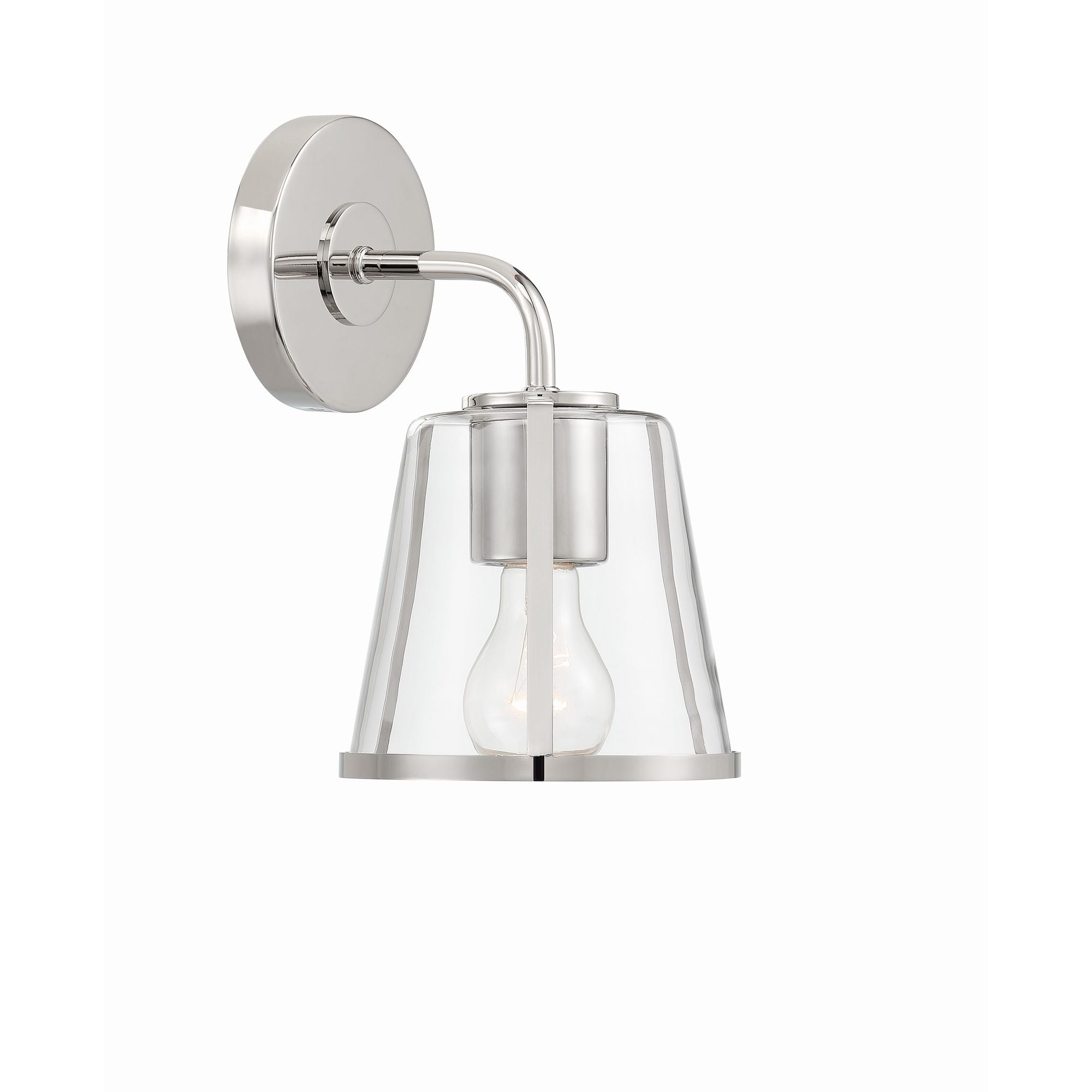 Fulton 1 Light Polished Nickel Bathroom Vanity