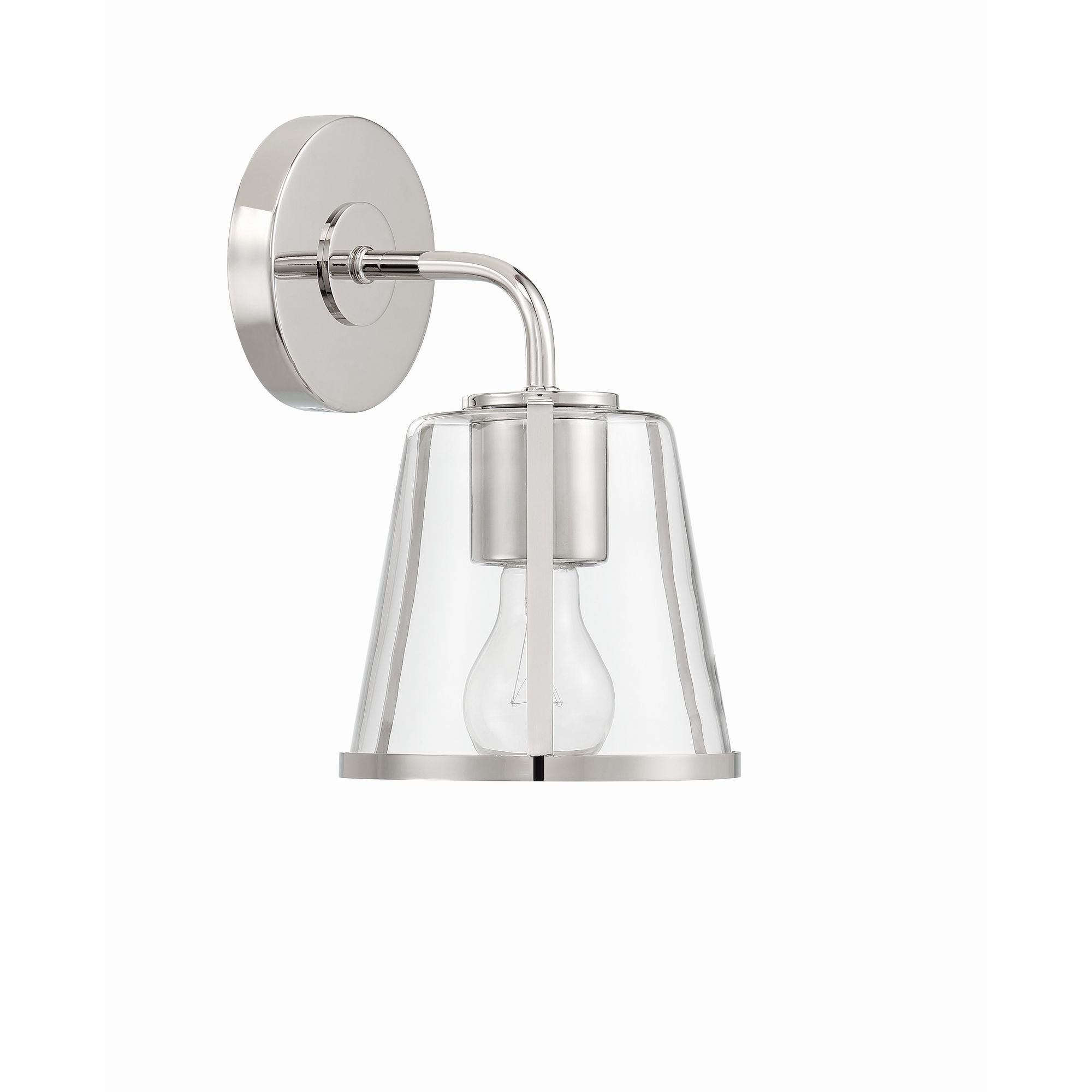 Fulton 1 Light Polished Nickel Bathroom Vanity