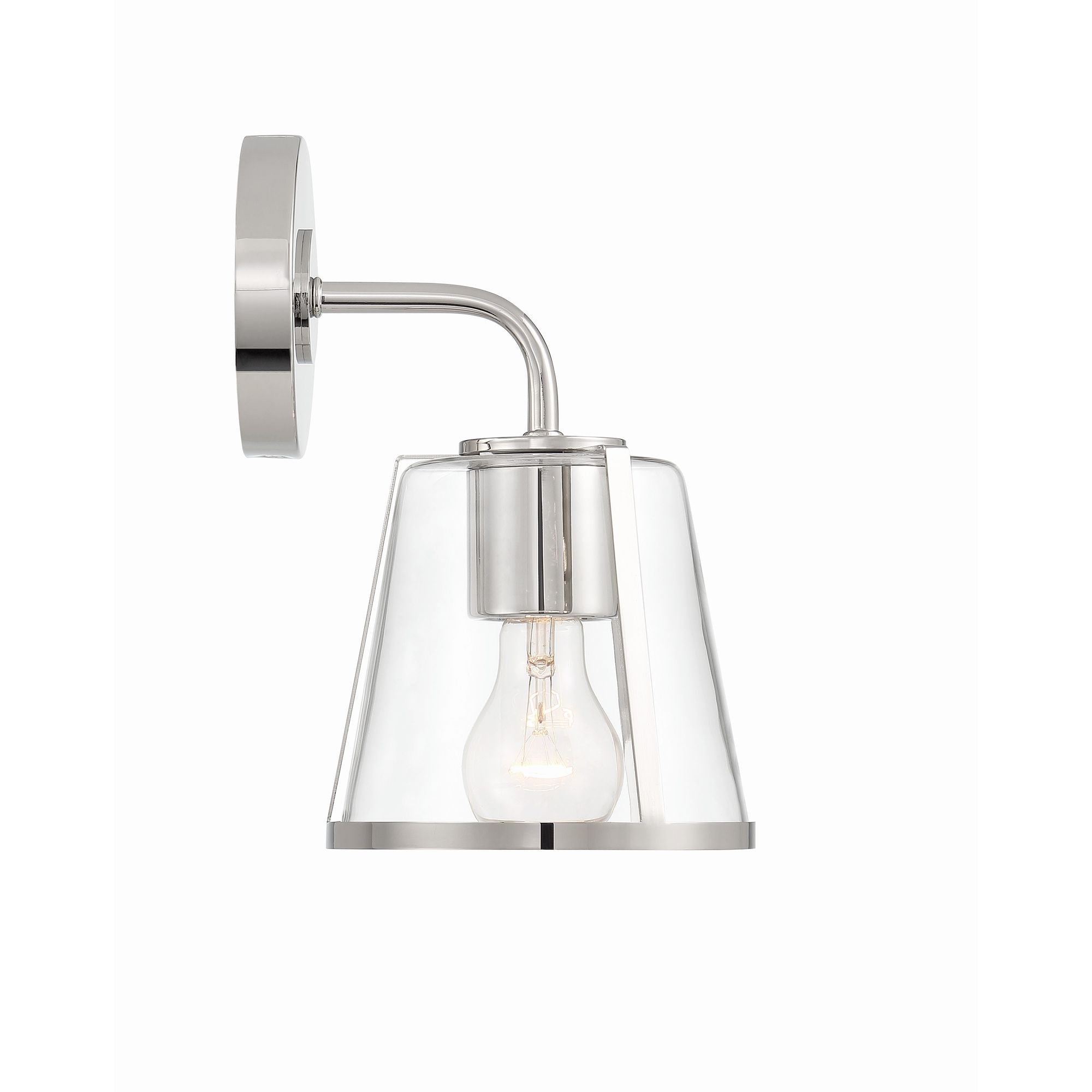 Fulton 1 Light Polished Nickel Bathroom Vanity