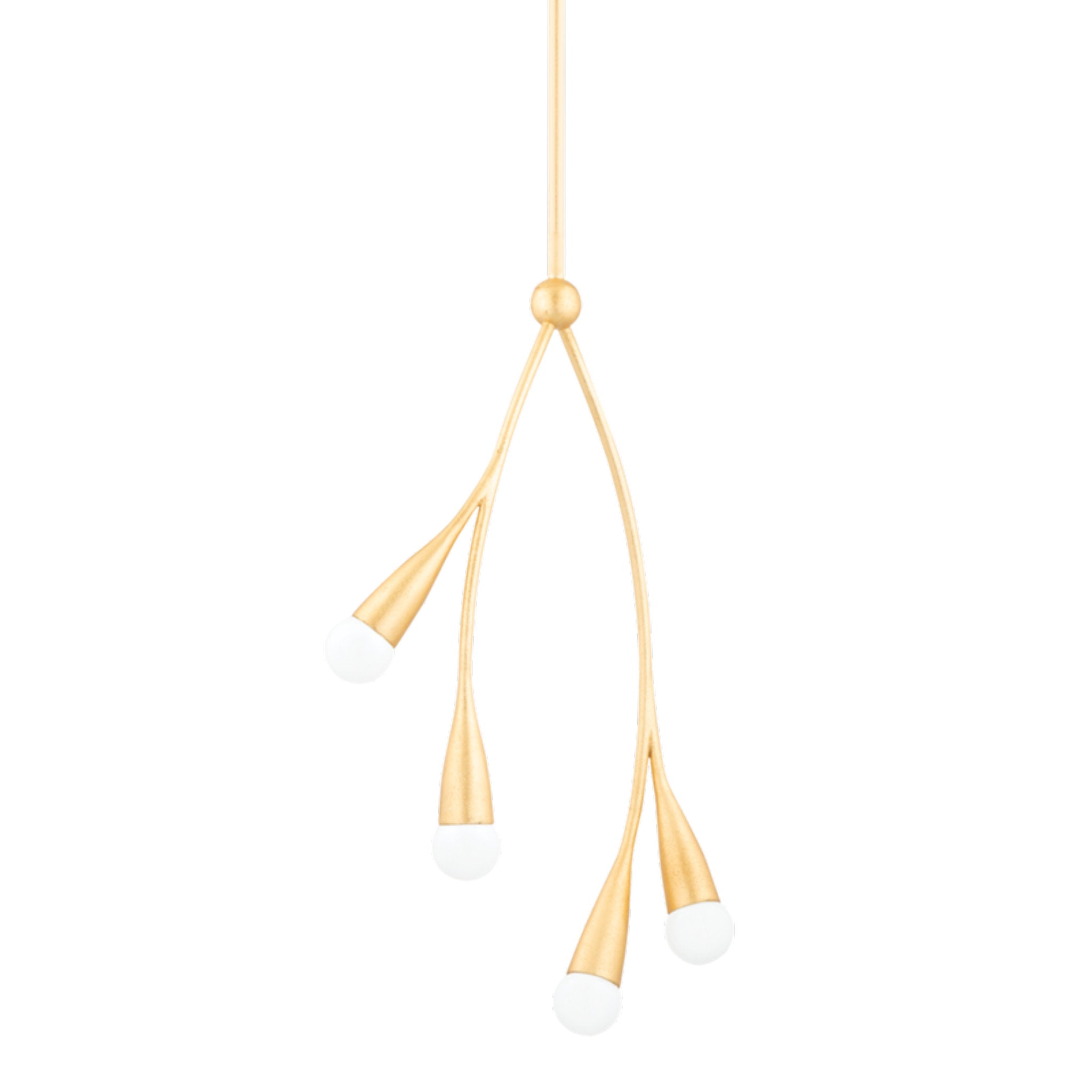 Elsa 4-Light Pendant in  Gold Leaf by  ENY LEE PARKER 5.75L x 14W x 22.75H