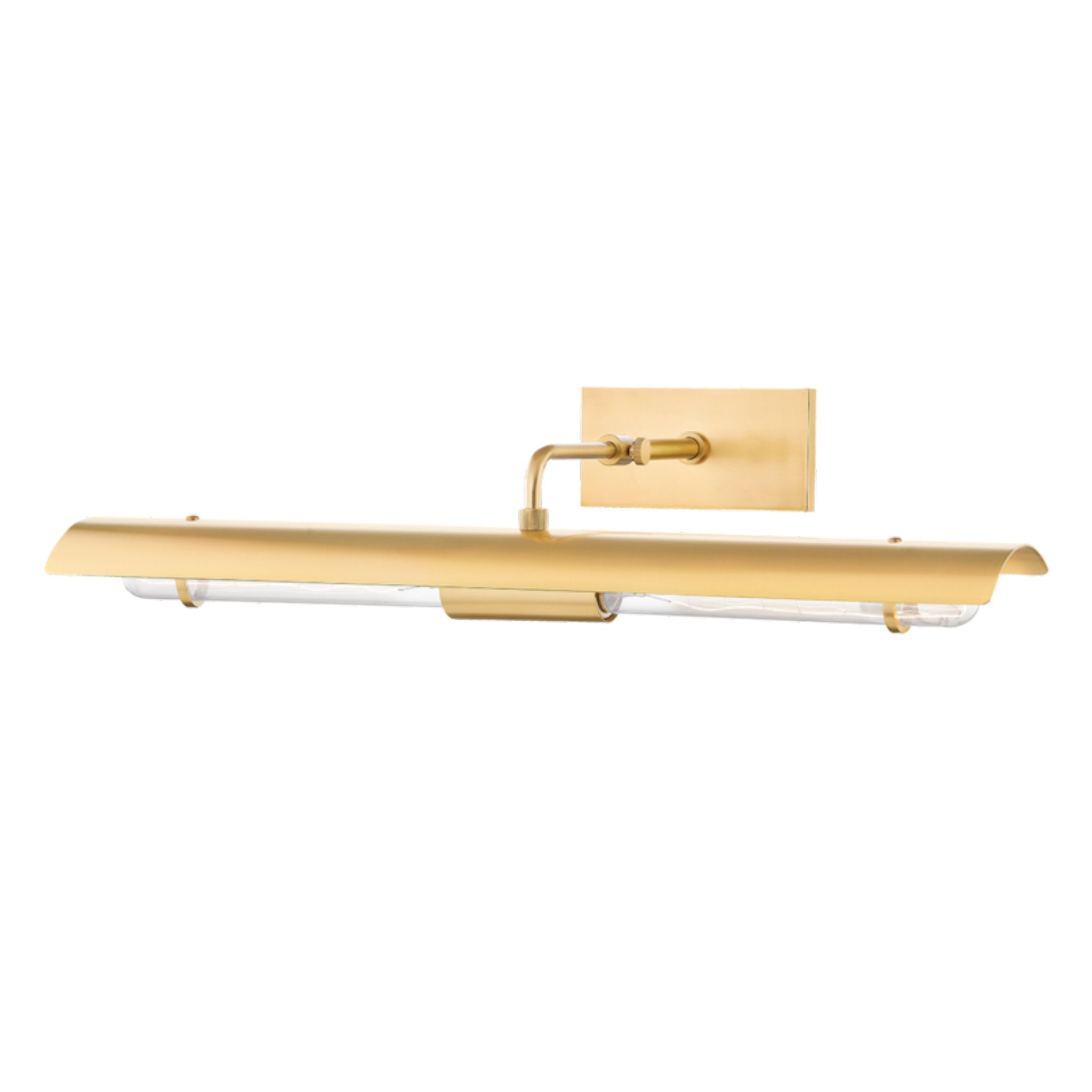 Raelynn 2-Light Picture Light in  Aged Brass 18.5L x 22.5W x 5.25H