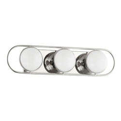 Amy 3 Light Bath and Vanity in Polished Nickel