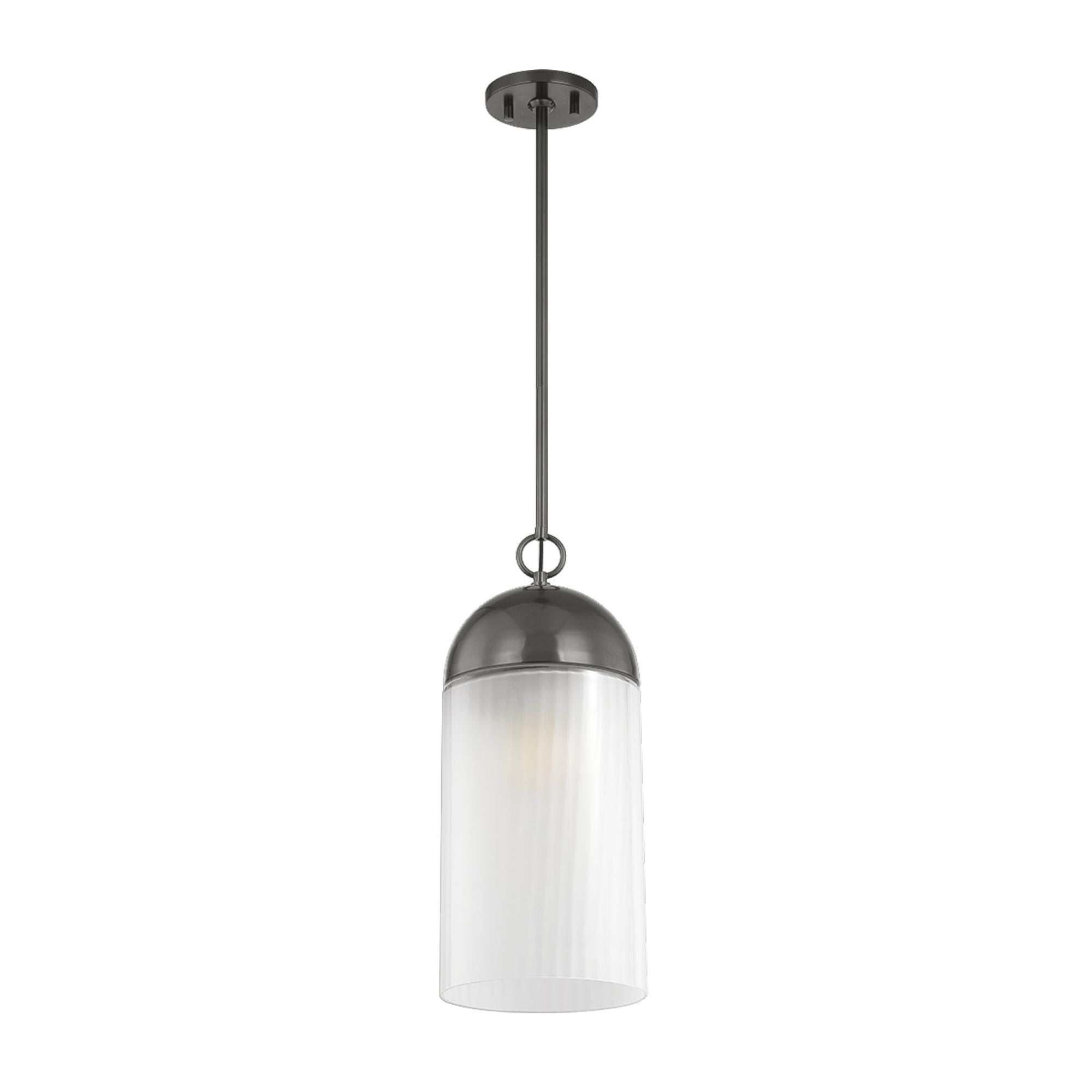 EMORY 1-Light Pendant in  Old Bronze 6.75L x 7.75W x 18.25H