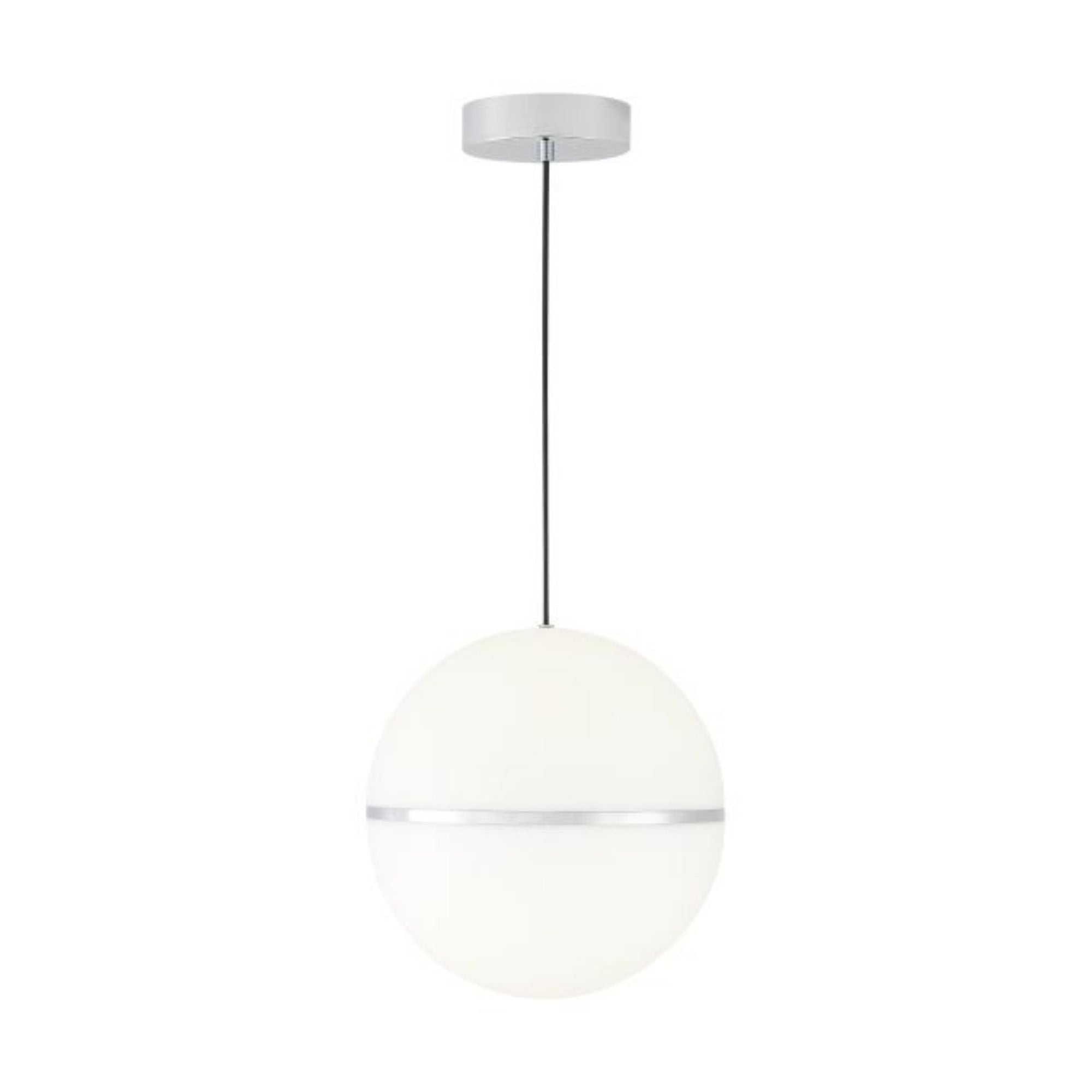 Hanea Grande Pendant Line-Voltage Pendants/Suspension 1-Light LED 3000K Chrome by Sean Lavin