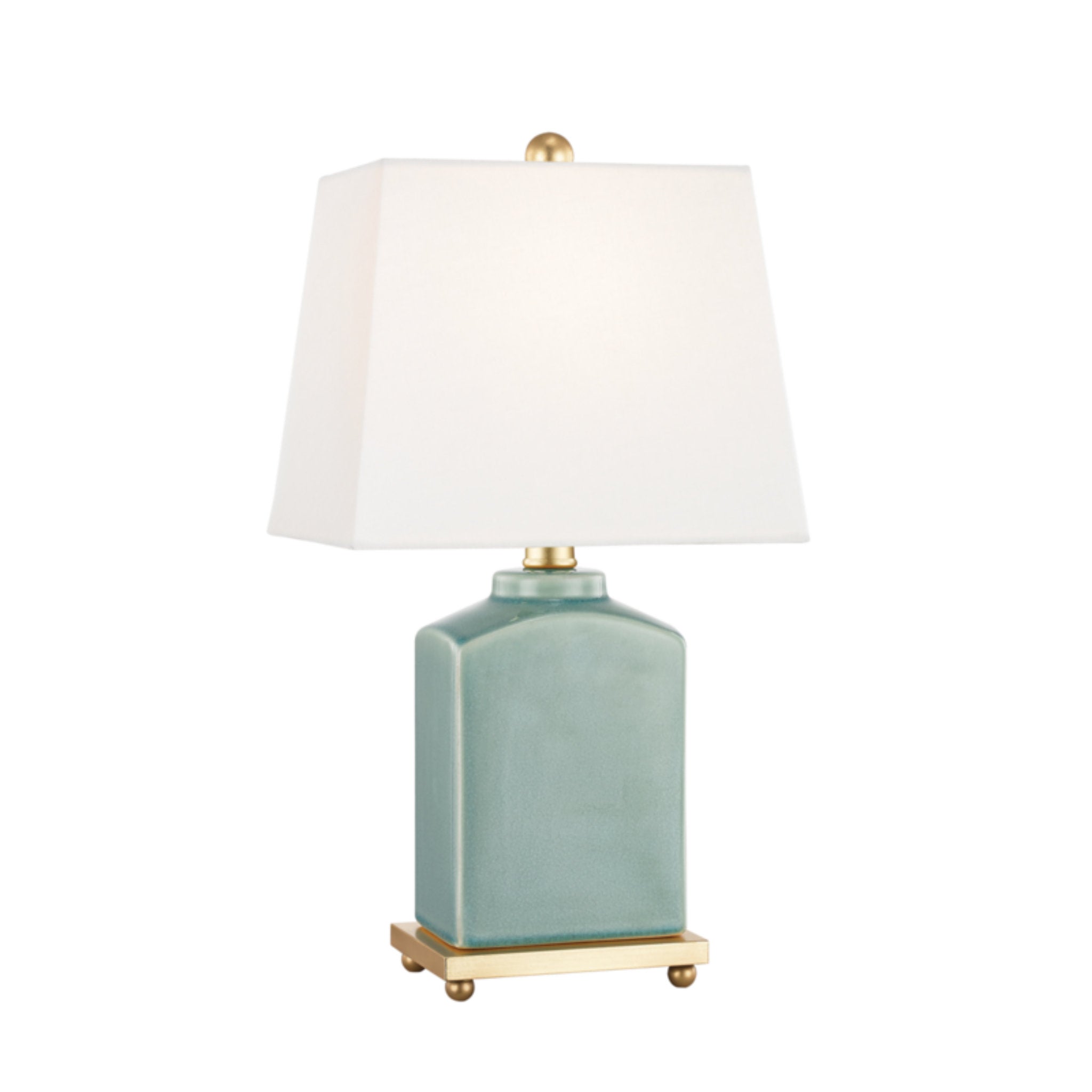 Brynn 1-Light Table Lamp in Jade