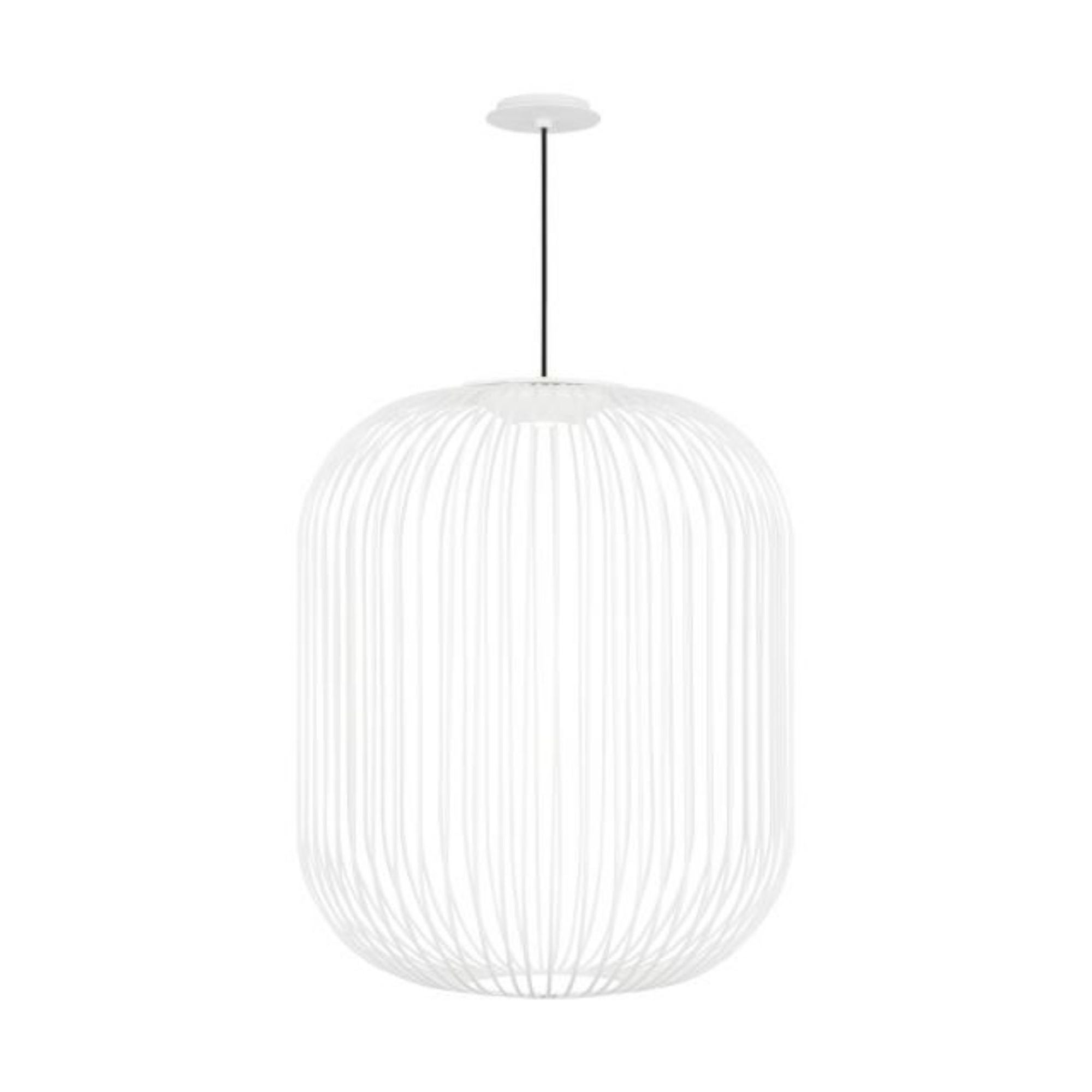 Kai 2 Pendant Line-Voltage Pendants/Suspension 1-Light LED 3000K Matte White by Sean Lavin