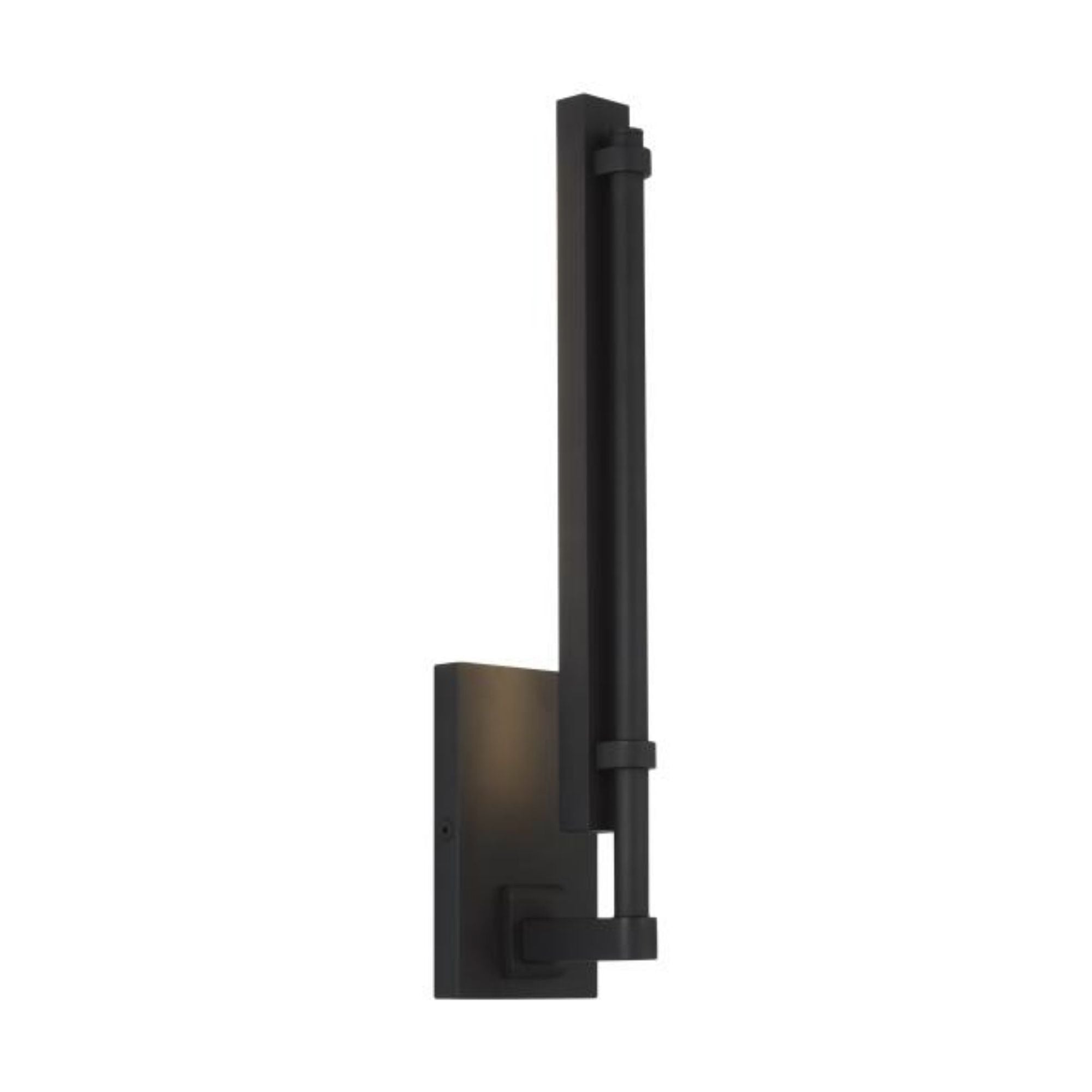 Kal Small Sconce Bath Collection 1-Light LED 3000K Nightshade Black by Sean Lavin