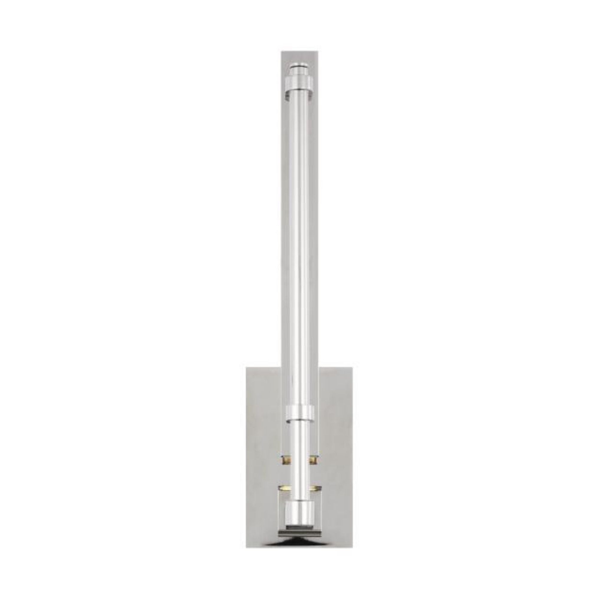 Kal Small Sconce Bath Collection 1-Light LED 3000K Polished Nickel by Sean Lavin