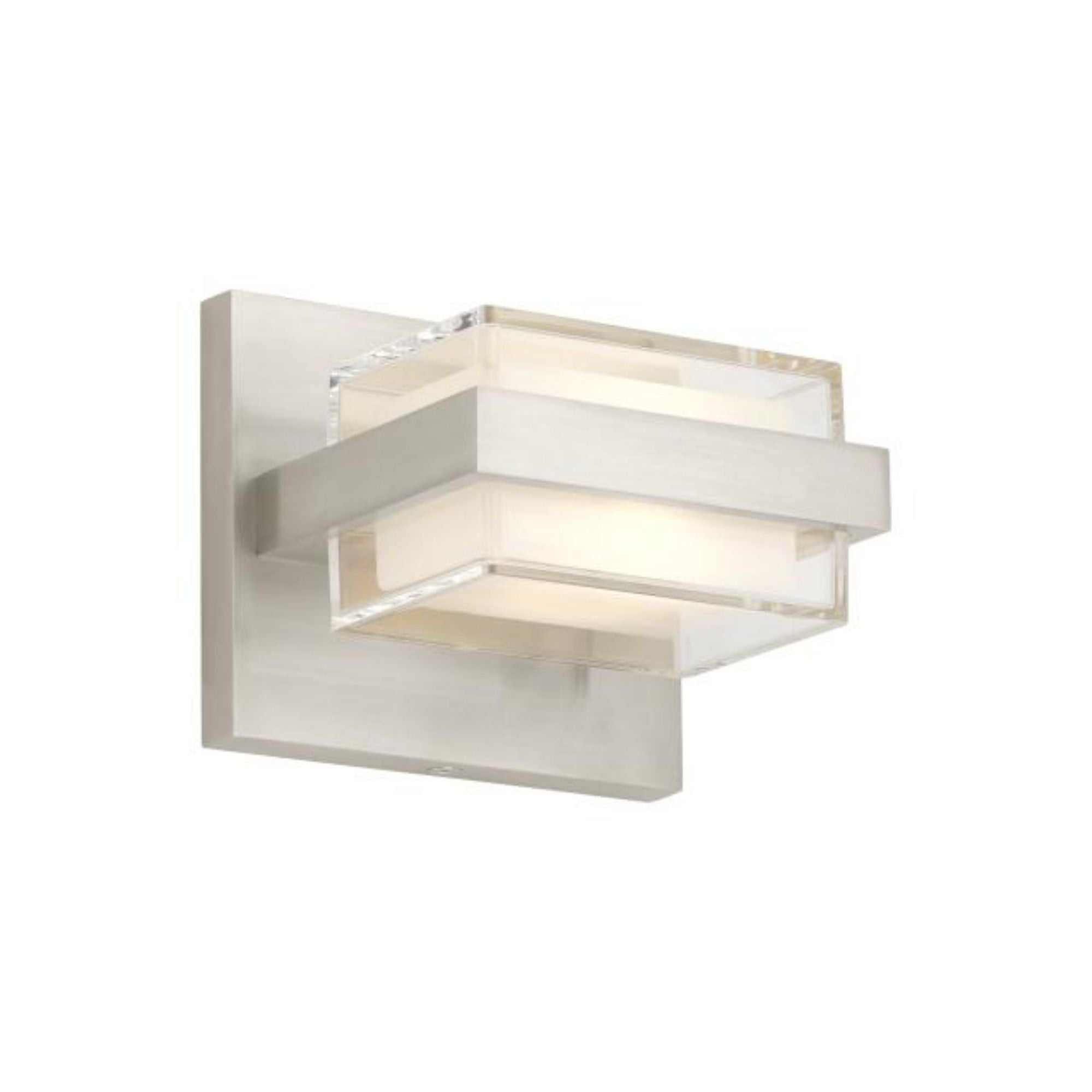 Kamden 1-Light Wall/Bath Bath Collection, Wall Collection 1-Light LED 3000K Nightshade Black by Sean Lavin