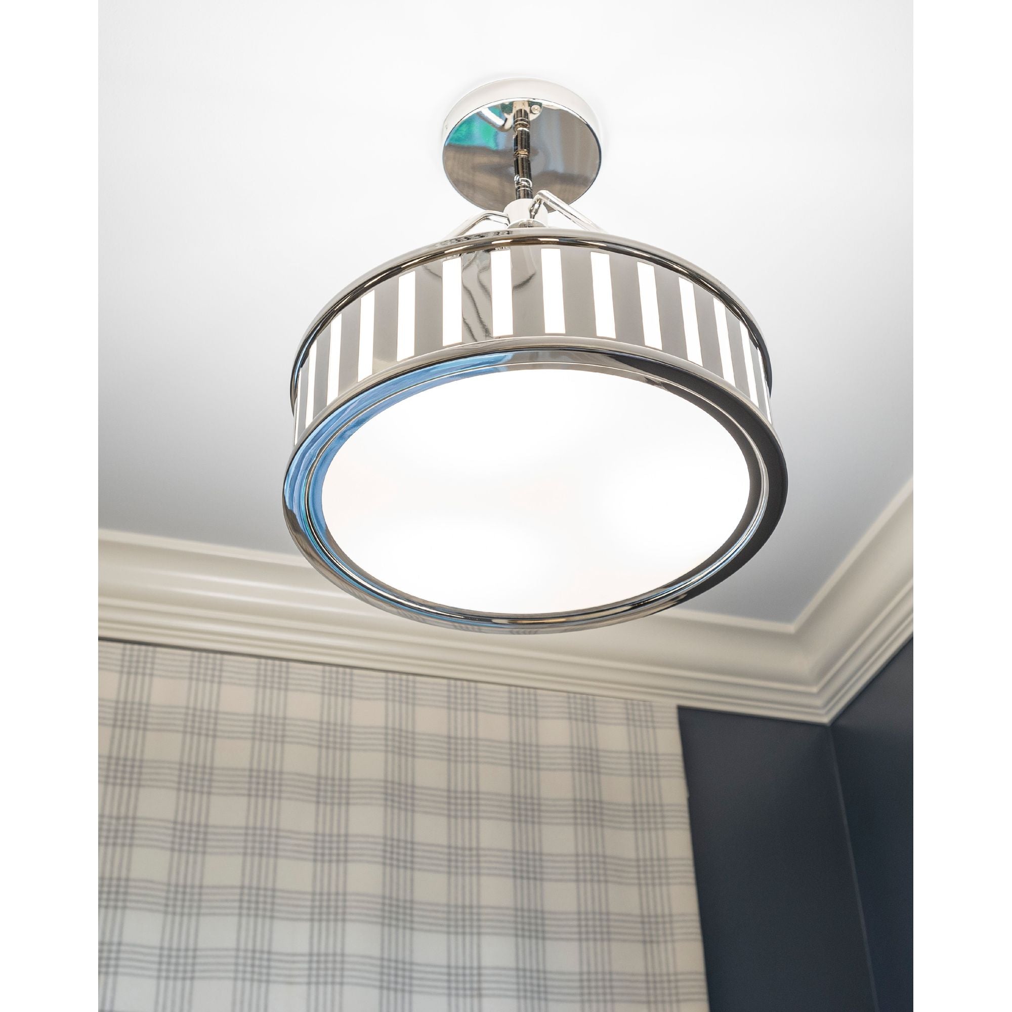 Kendal 15.5'' Polished Nickel Chandelier Silver 15.5"W x 13.75"H x 15.5"D