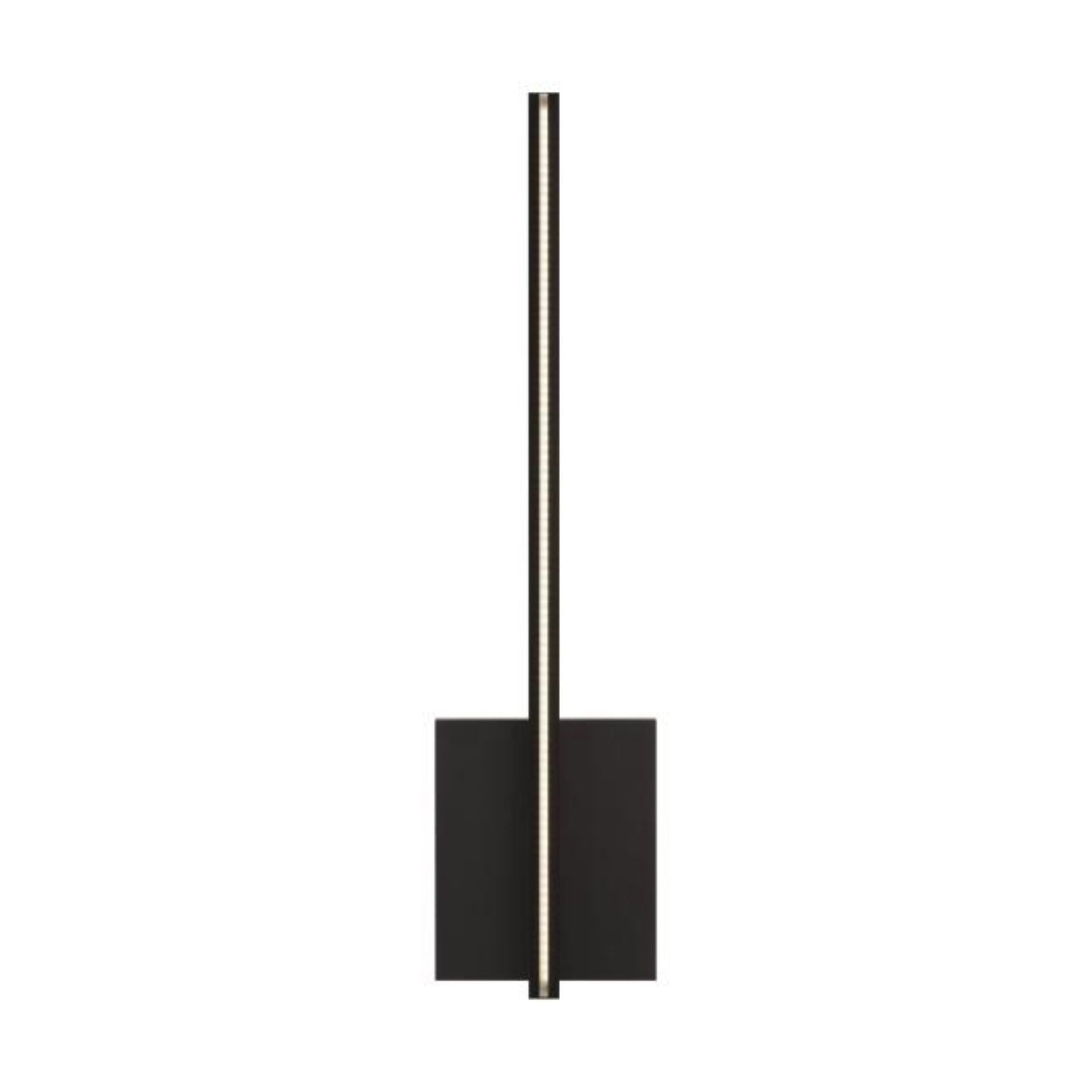 Kenway Wall Wall Collection 1-Light LED 3000K Matte Black by Sean Lavin