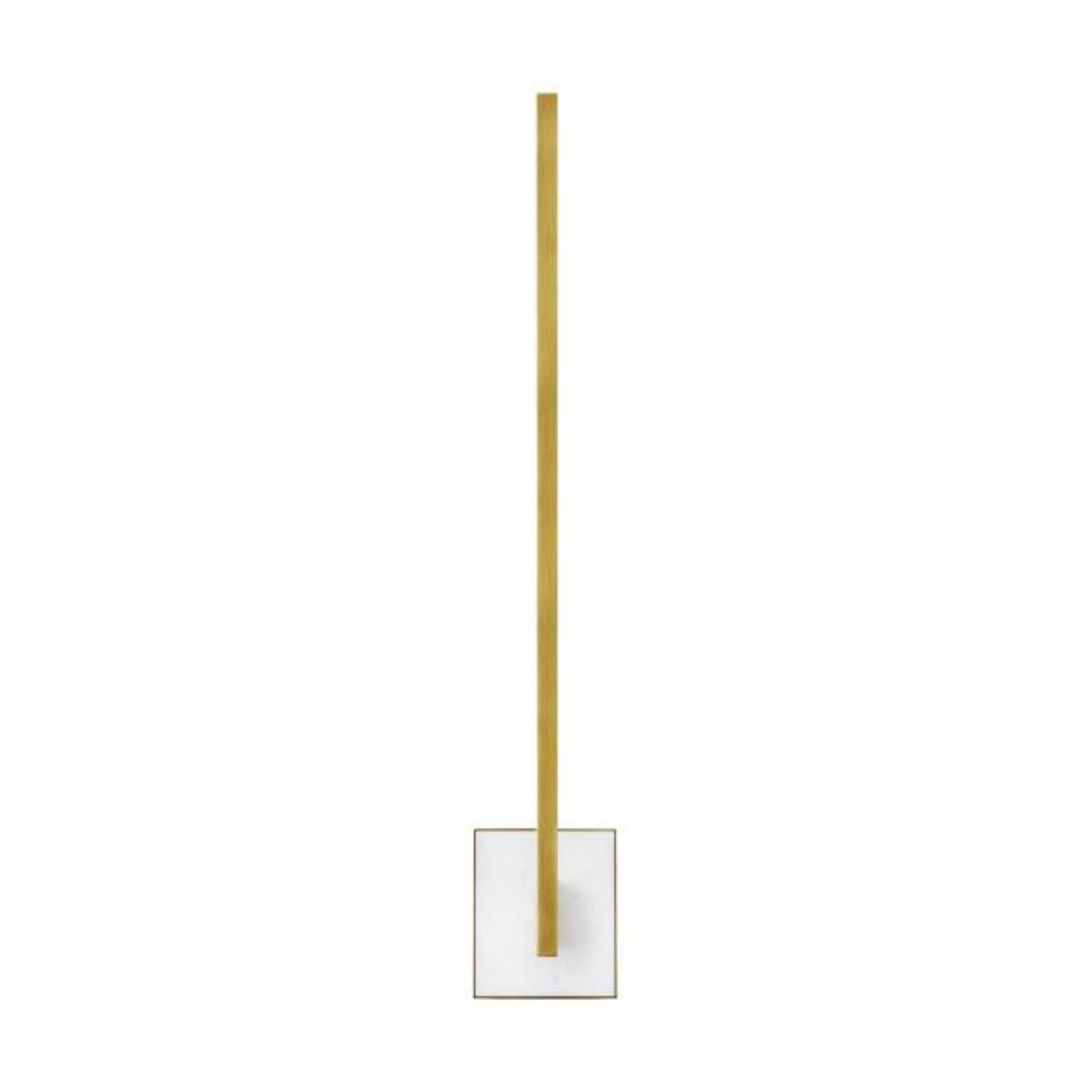 Klee 30 Wall Wall Collection 1-Light LED 3000K Natural Brass by Sean Lavin