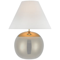 kate spade new york Brielle Large Table Lamp in Gold with Linen Shade