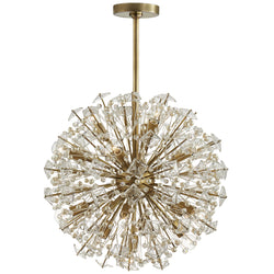 hele Bedstefar Hover kate spade new york Dickinson Medium Chandelier in Soft Brass with Cle –  Foundry Lighting