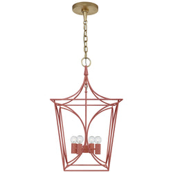 kate spade new york Cavanagh Small Lantern in Coral and Gild