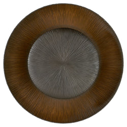 Kelly Wearstler Utopia Large Reflector Sconce in Aged Iron