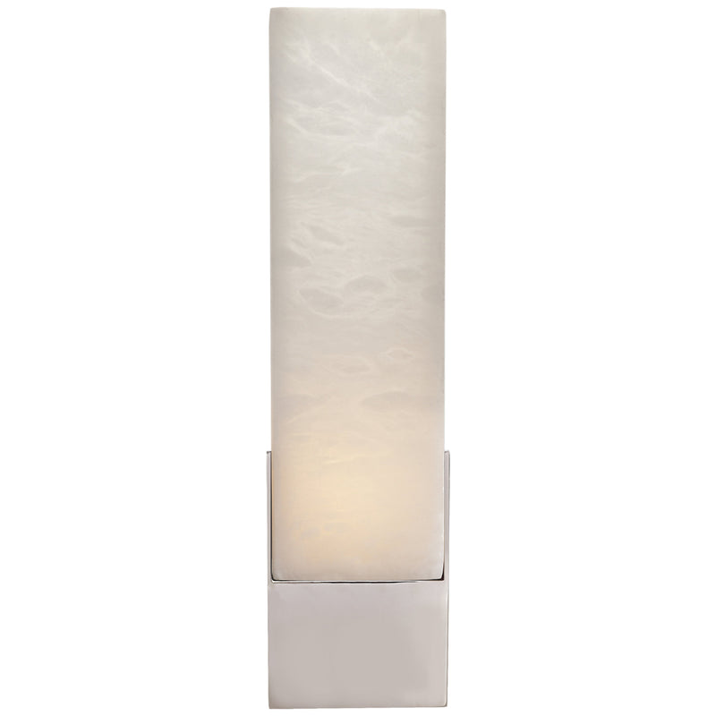 Kelly Wearstler Covet Tall Box Bath Sconce in Polished Nickel