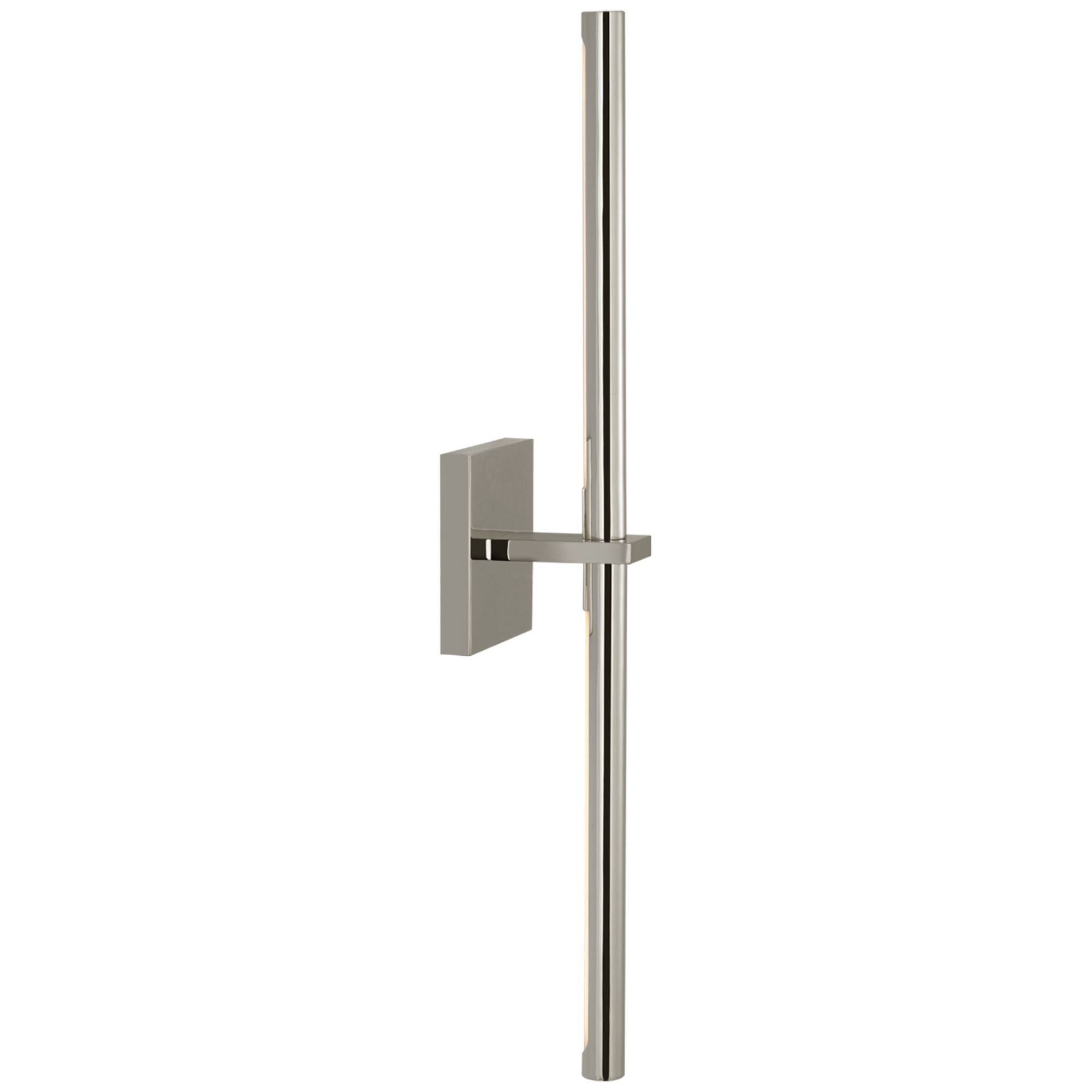 Kelly Wearstler Axis Large Linear Sconce in Polished Nickel Wall Light W4.5" x H24"