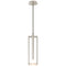 Kelly Wearstler Melange Small Floating Disc Pendant in Polished Nickel