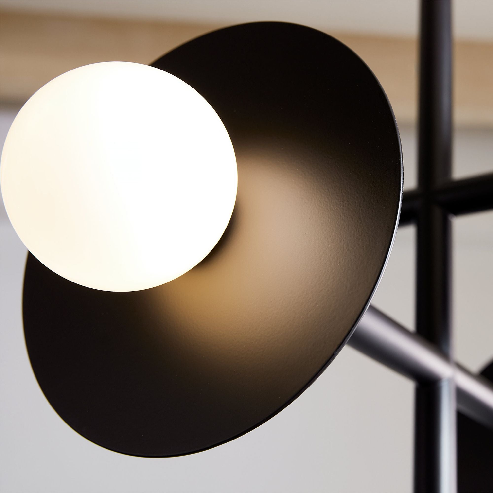 Kelly Wearstler Nodes Large Chandelier in Midnight Black