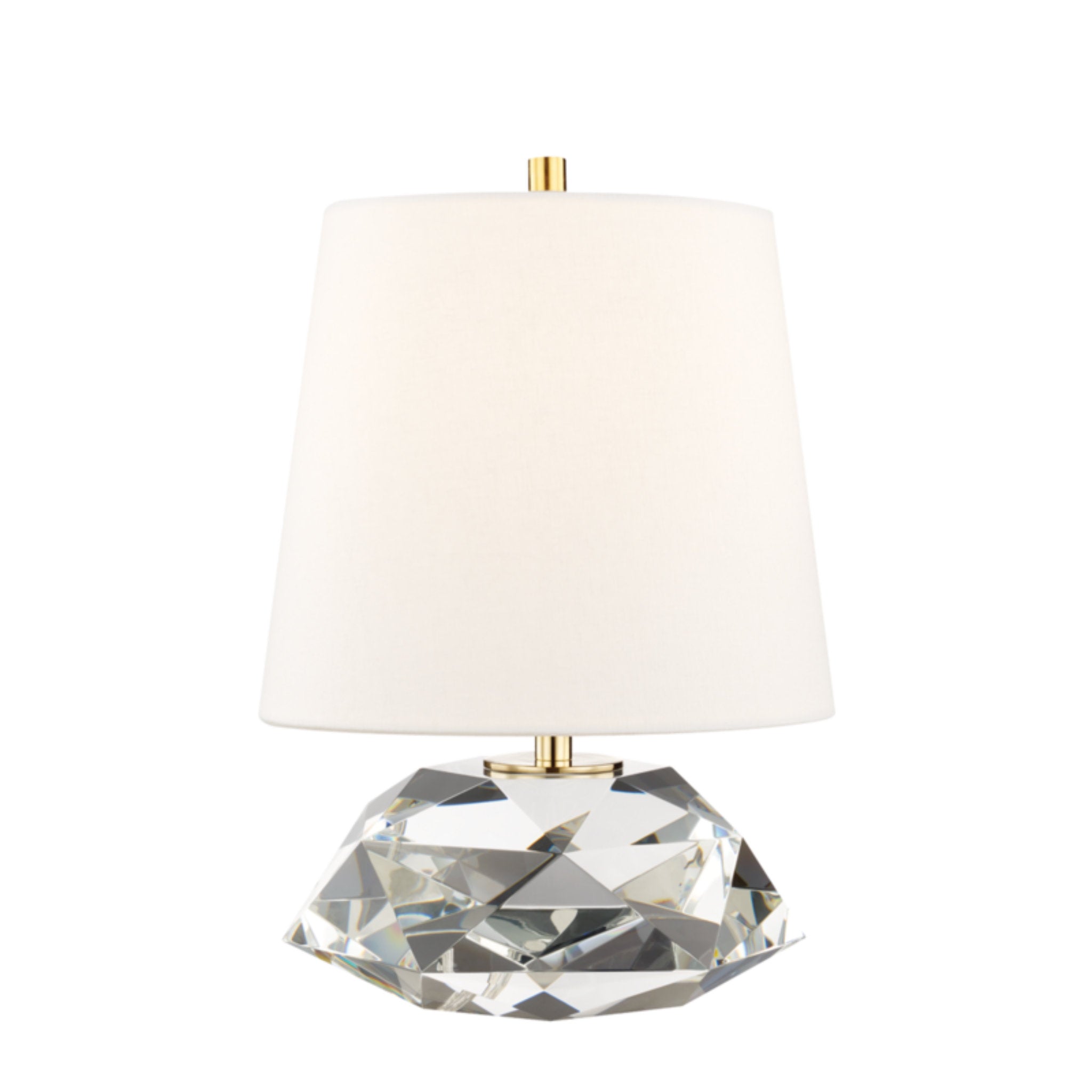 Henley 1-Light Table Lamp in  Aged Brass 9.5L x 9.5W x 13.75H