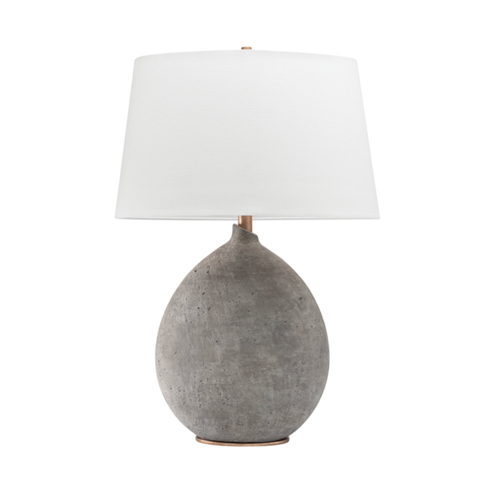 Denali 1 Light Table Lamp in Gray