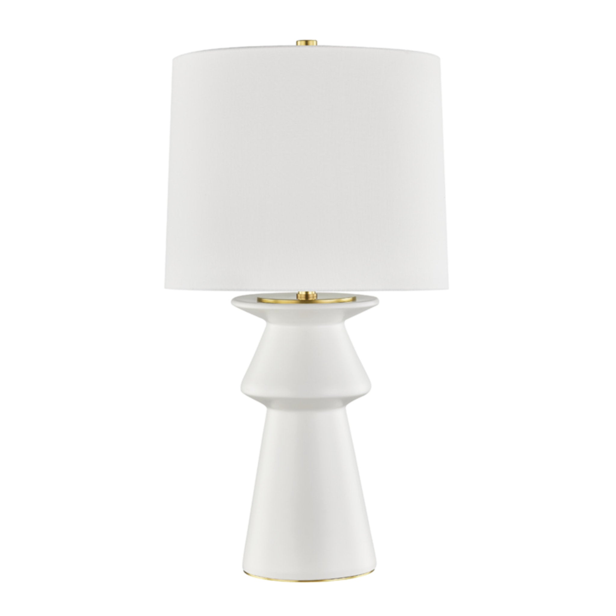 Amagansett 1 Light Table Lamp in Ivory
