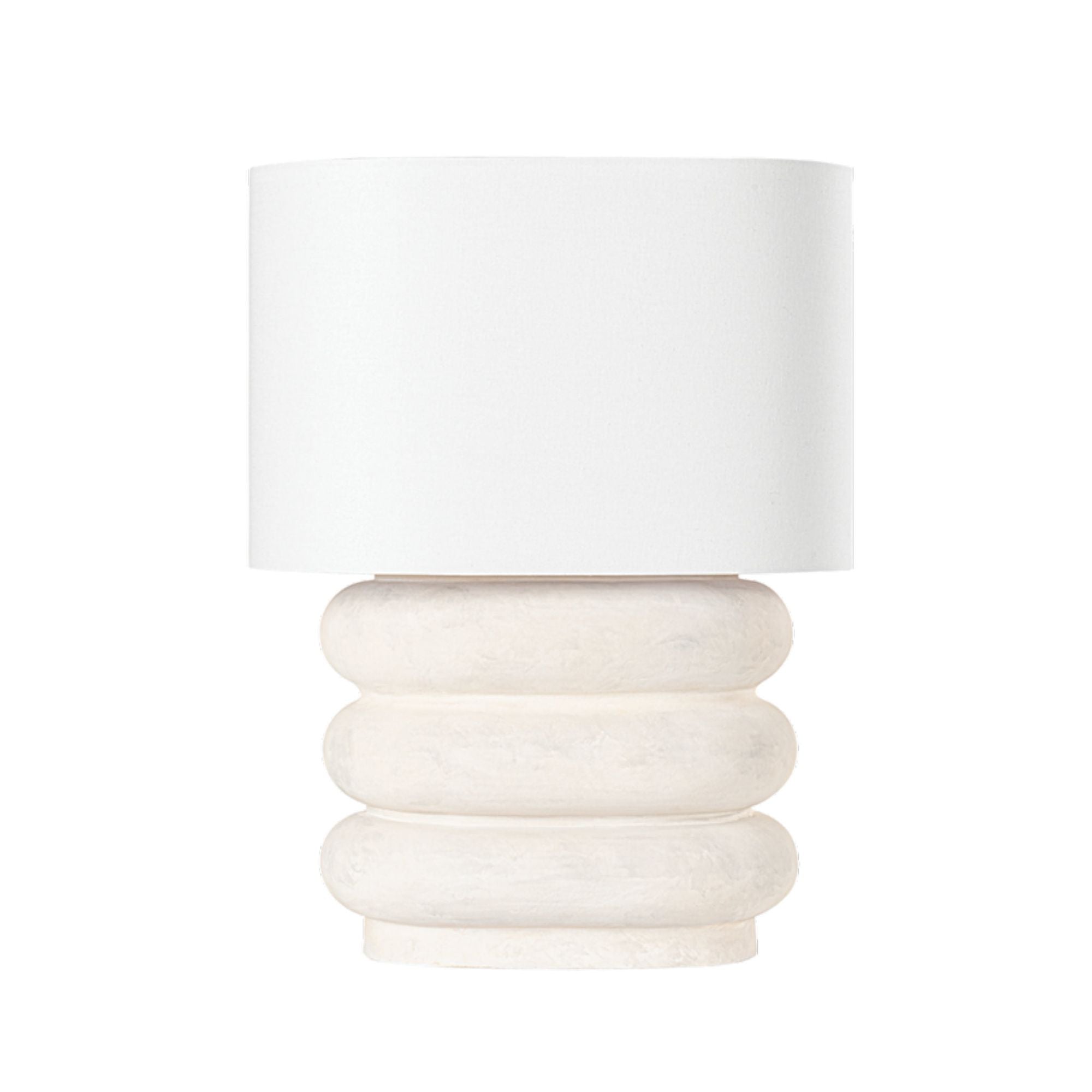 Ewing 1-Light Table Lamp in Aged Brass 18W x 25H